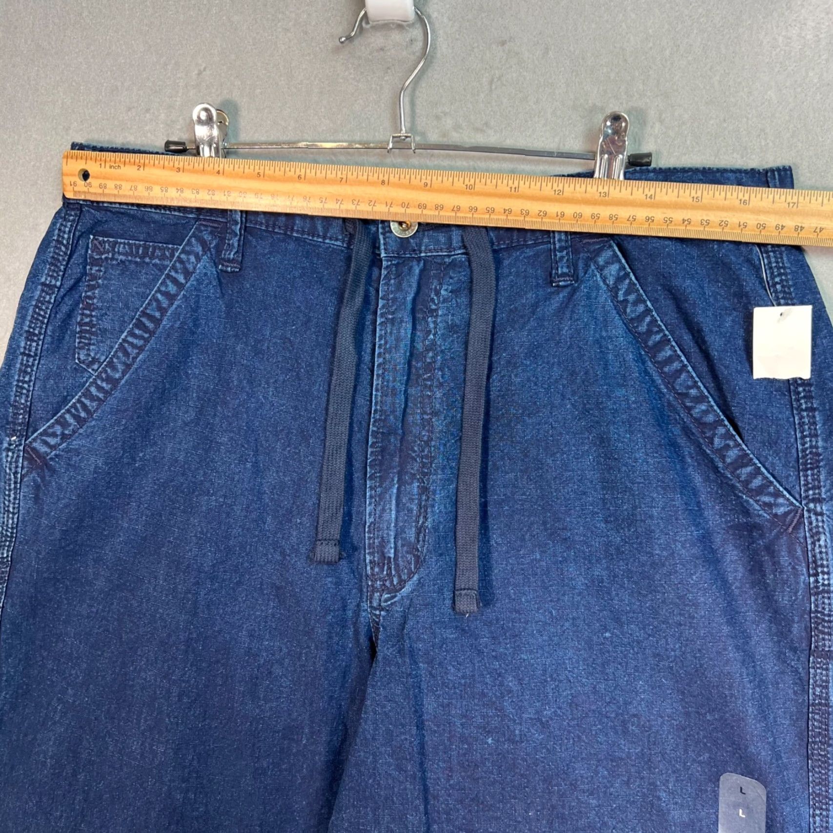 Gap Gap Jeans Denim Blue Large Mens Relaxed Fit Tapered Size 36" / US 14 / IT 50 - 6 Thumbnail