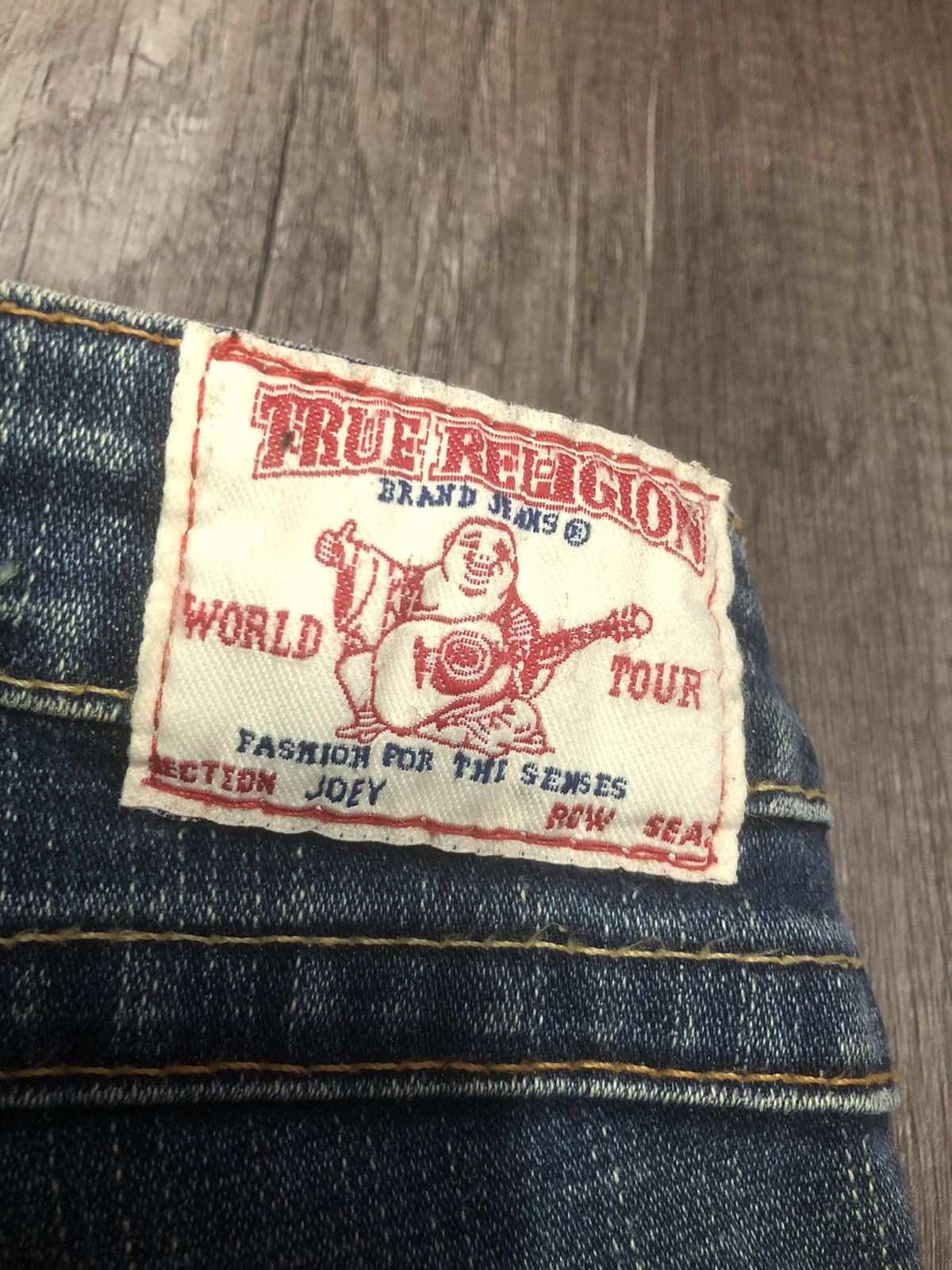 Japanese Brand TRUE RELIGION FLARED JEANS Size 30" / US 8 / IT 44 - 22 Thumbnail