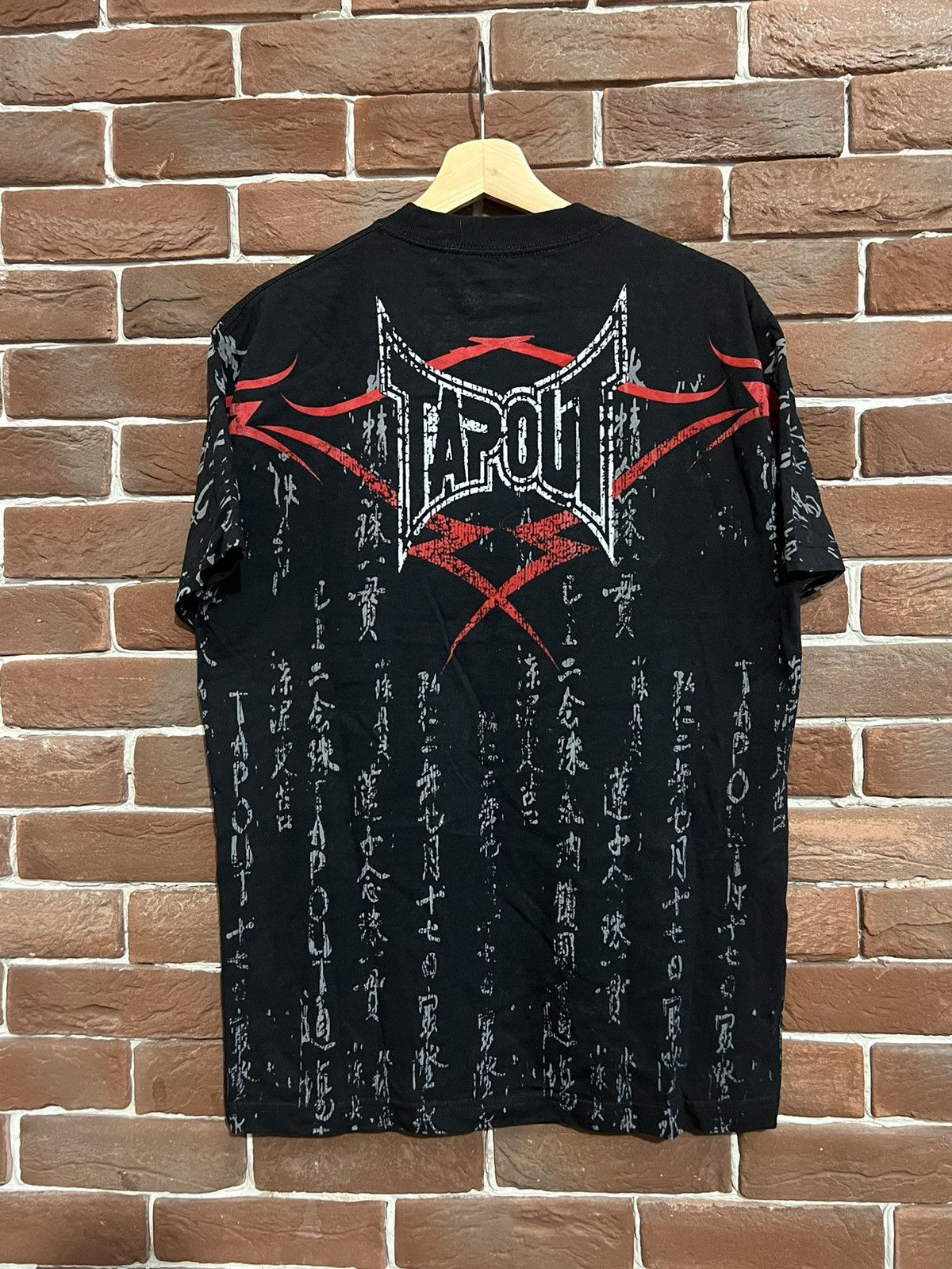 Tapout Vintage Y2K Tapout Signature Series MMA DRIP T-Shirt 00s Size US M / EU 48-50 / 2 - 2 Thumbnail