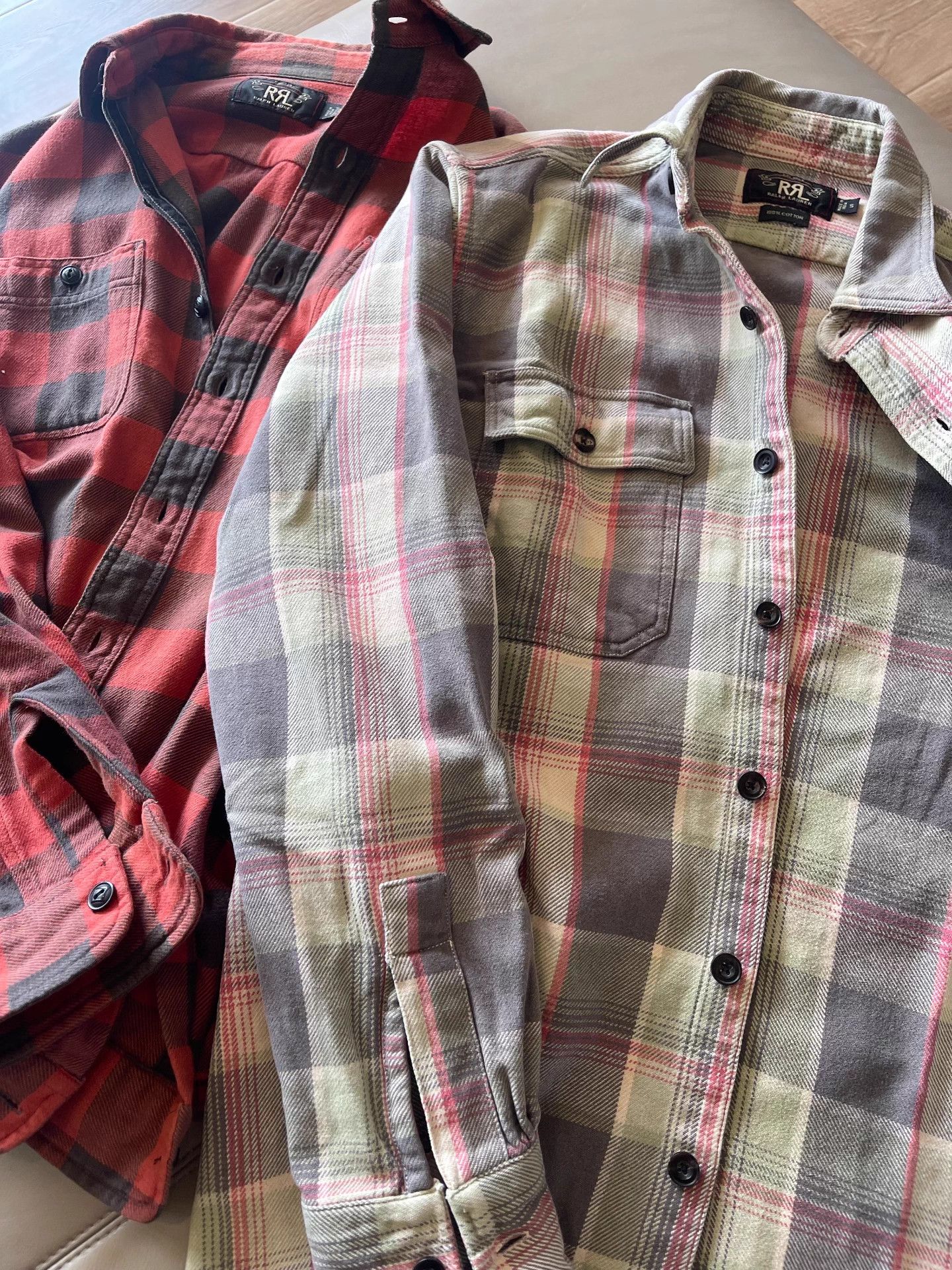 RRL Ralph Lauren RRL Double RL Western Stripe Shirt Vintage S (Layering, Excellent) Size US S / EU 44-46 / 1 - 9 Thumbnail