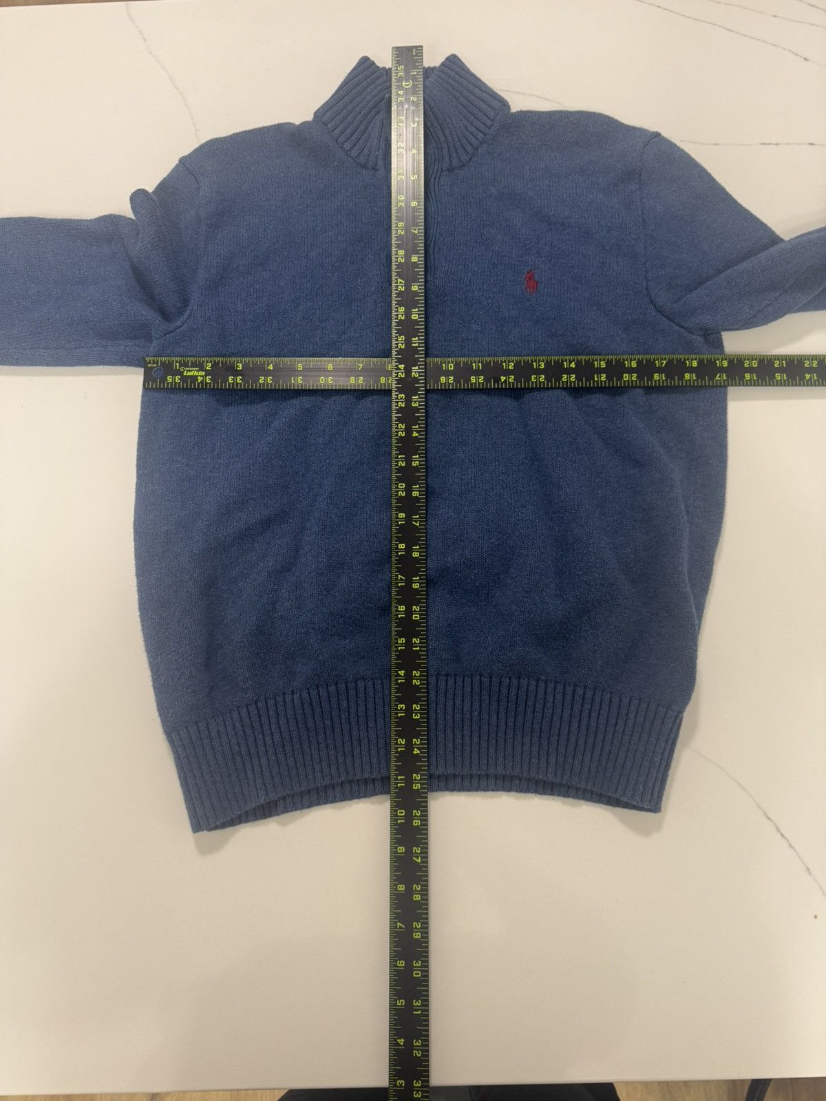 Polo Ralph Lauren 🔥 Polo Ralph Lauren Quarter Button Sweater 🧵🐎 Size US M / EU 48-50 / 2 - 5 Thumbnail