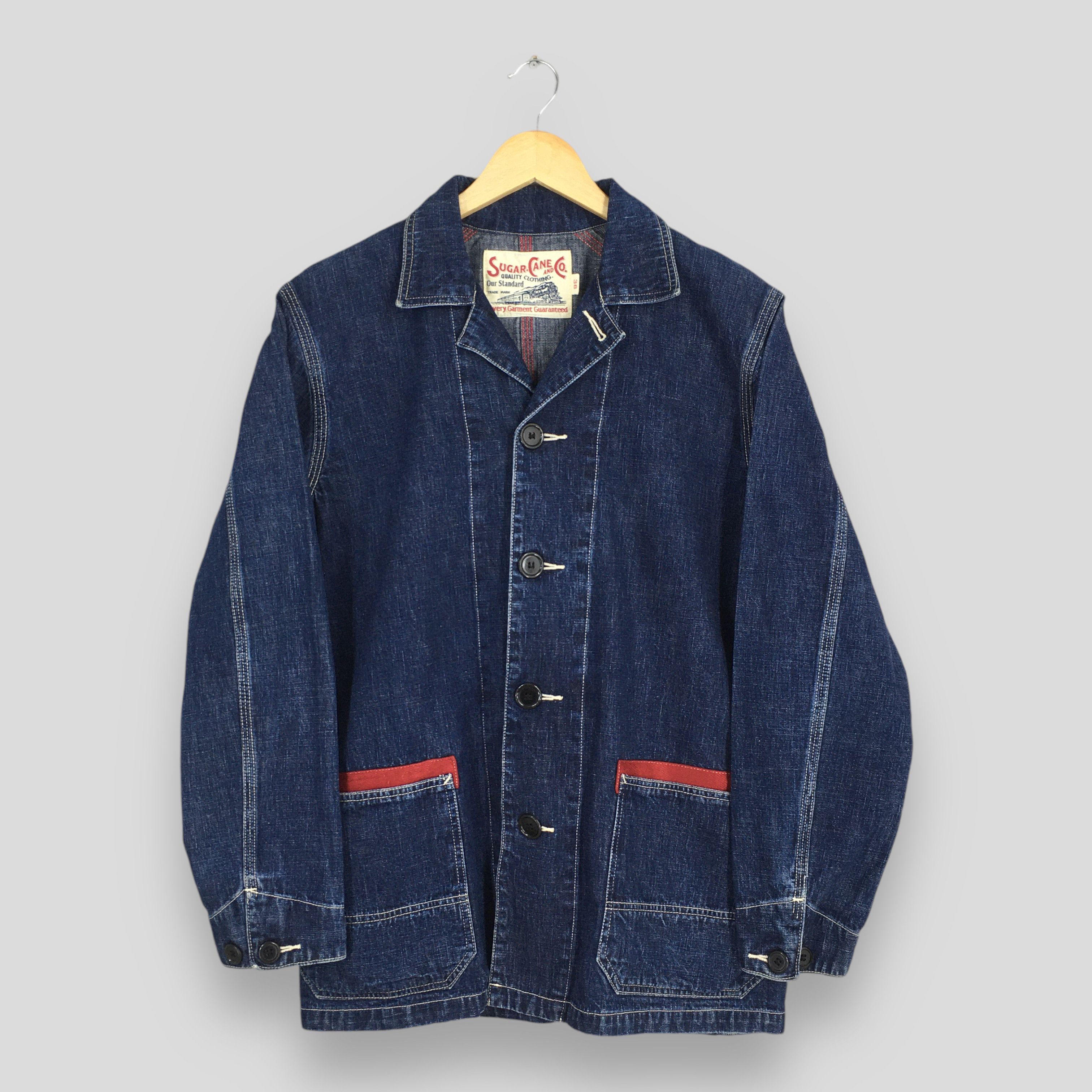 Sugar Cane Vintage Sugar Cane Workers Denim Japan Jacket Medium Size US M / EU 48-50 / 2 - 1 Thumbnail