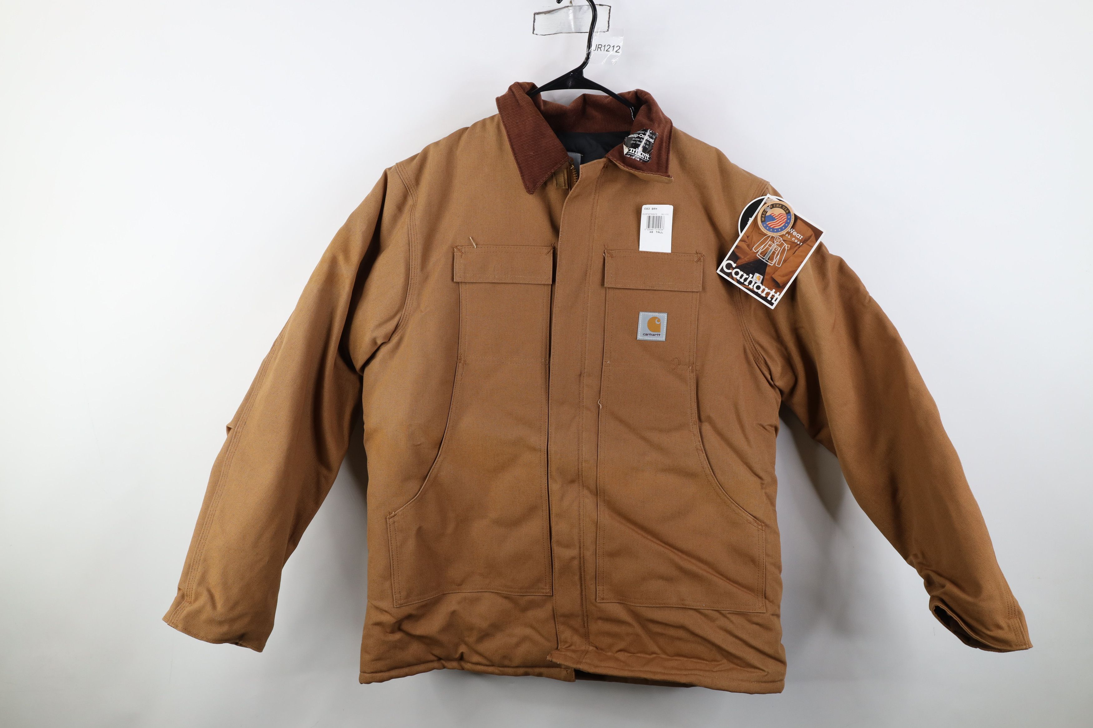 Carhartt Deadstock Vintage Y2K Carhartt Chore Barn Jacket Brown USA Size US XXL / EU 58 / 5 - 1 Thumbnail