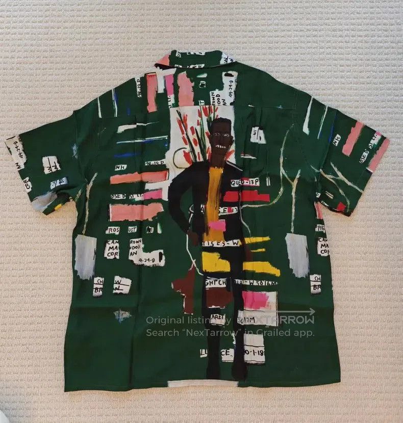 Wacko Maria WACKO MARIA BASQUIAT HAWAIIAN SHIRT Size US L / EU 52-54 / 3 - 4 Thumbnail