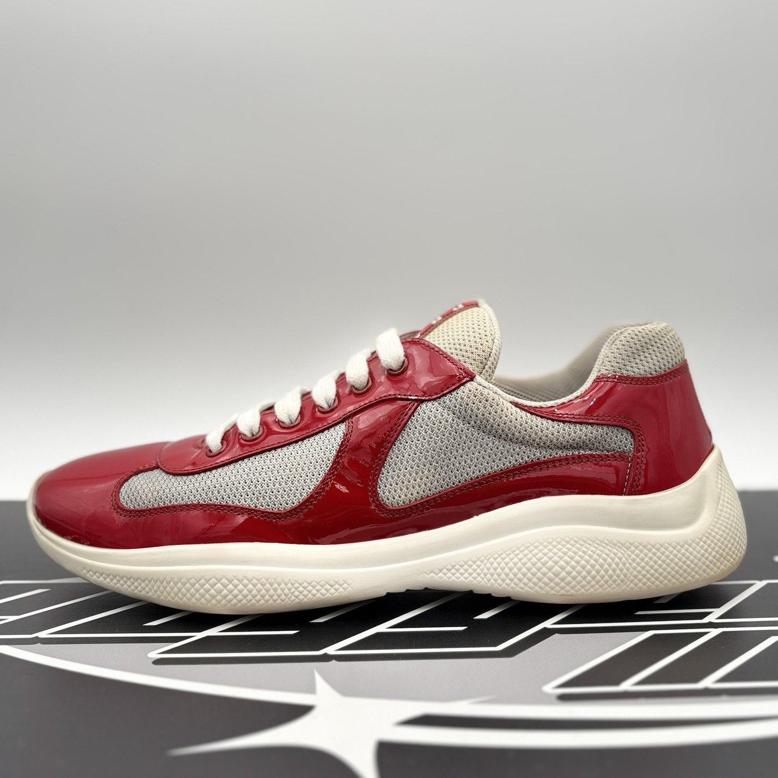 Prada Size 9 UK (10 US) - Prada Americas Cup ' Red, White ' Size US 10 / EU 43 - 11 Thumbnail