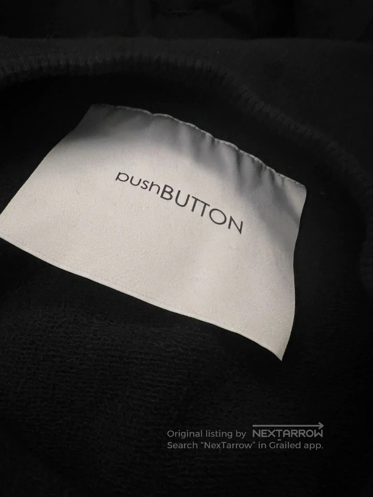 pushBUTTON Black Oversized Women's Sweatshirt by pushBUTTON. Size M / US 6-8 / IT 42-44 - 4 Thumbnail
