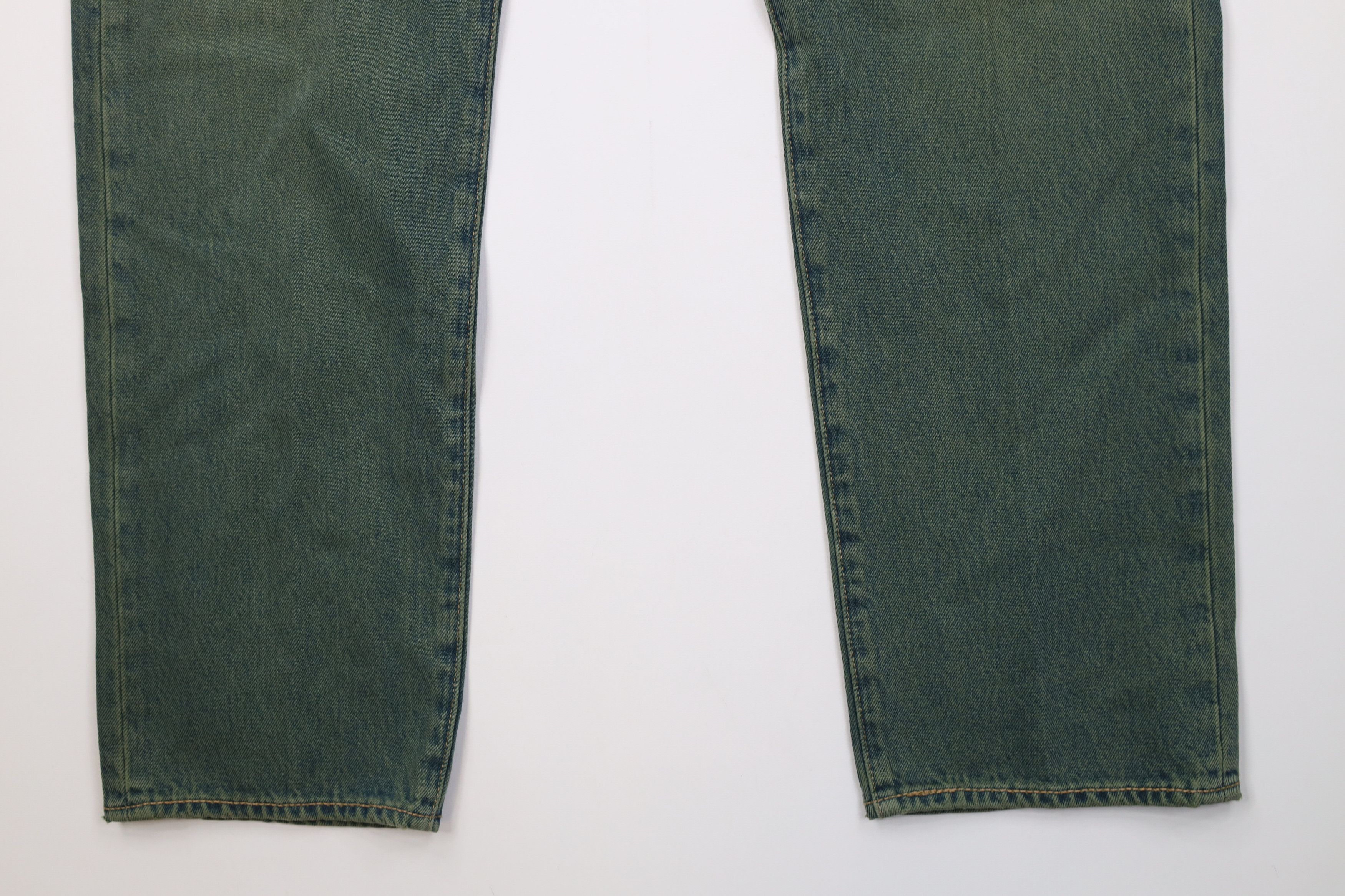 Levi's Y2K Levis 501xx CT Taper Button Fly Original Fit Jeans Green Size US 38 / EU 54 - 4 Thumbnail