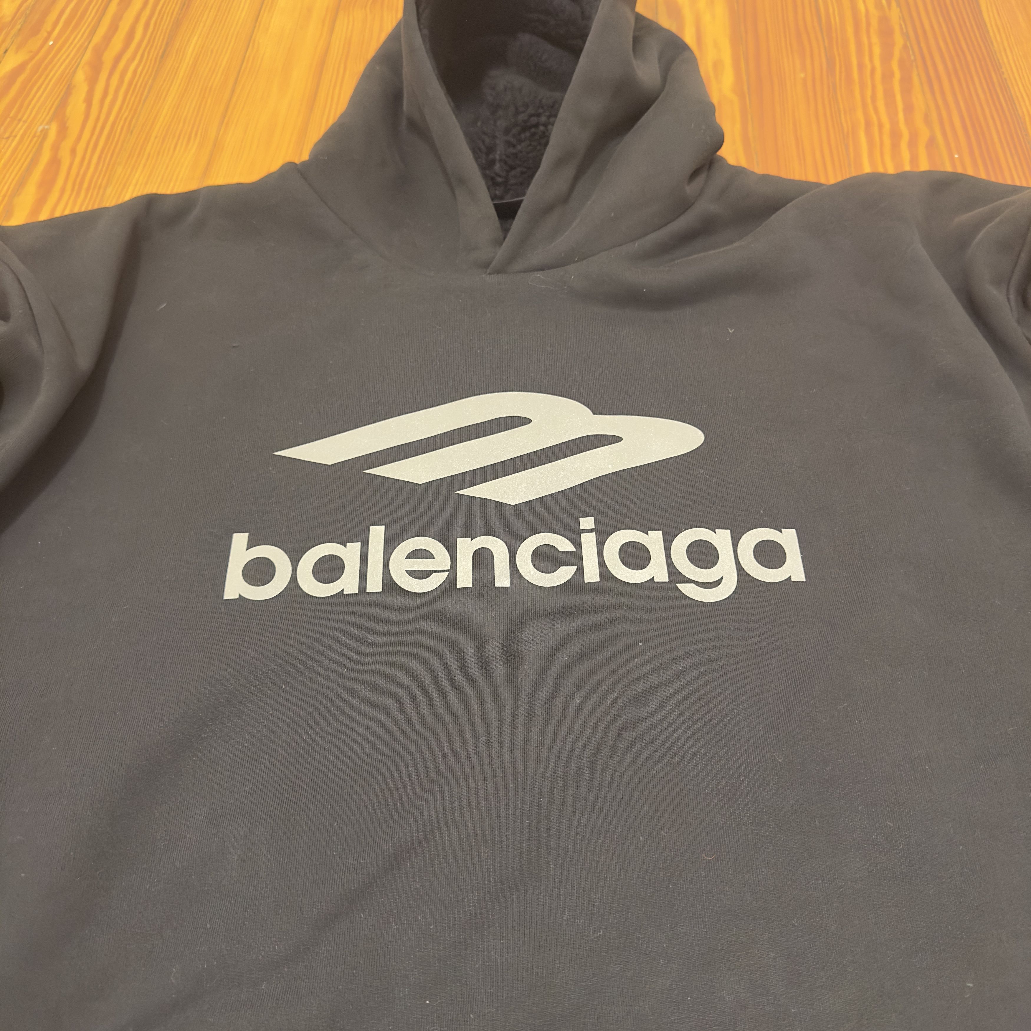Balenciaga BALENCIAGA SKIWEAR HOODIE Size US XL / EU 56 / 4 - 2 Thumbnail