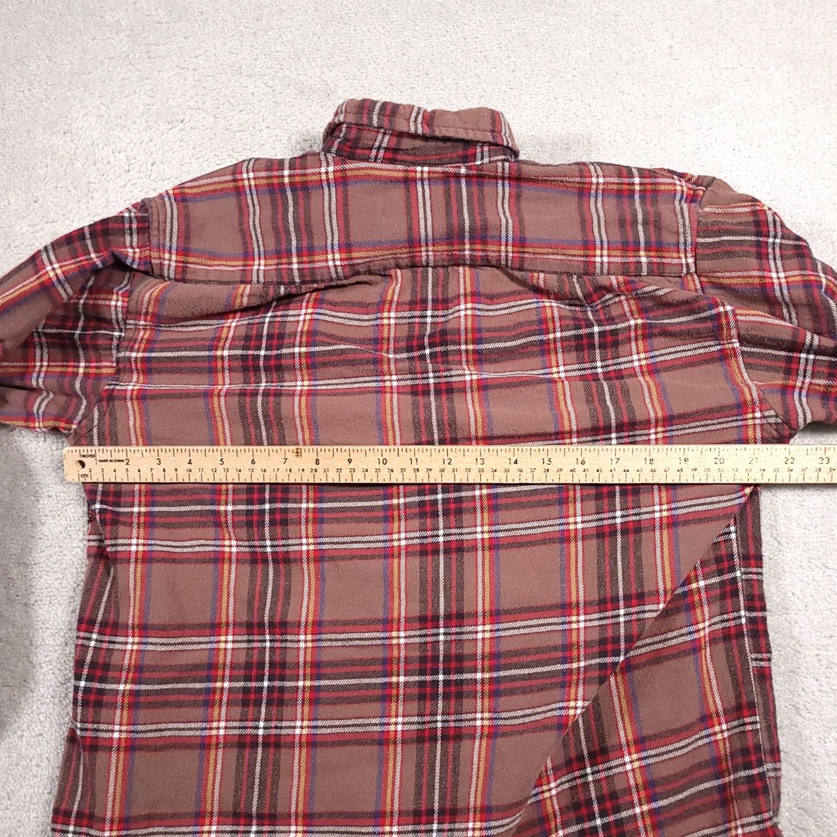 Vintage VINTAGE Stillwater Supply Co. Flannel Shirt Mens M Red Plaid Outdoor Pockets Shirt Mens Regular Red Plaid Outdoor Pockets Size US M / EU 48-50 / 2 - 7 Thumbnail