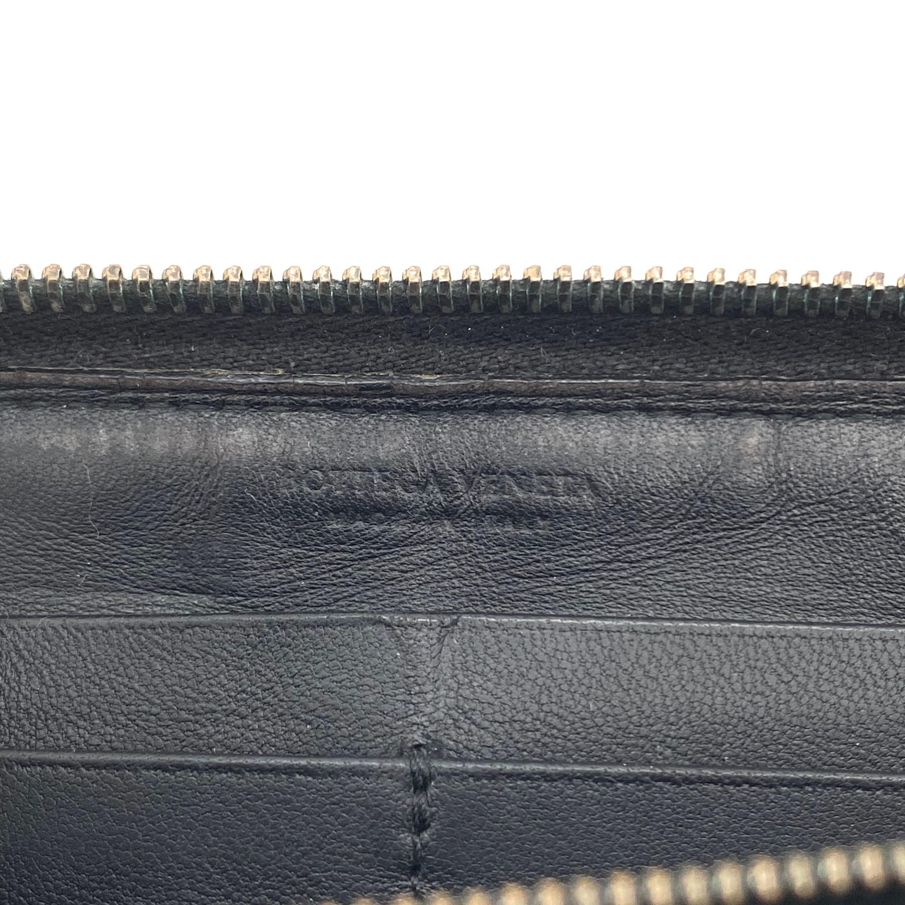 Bottega Veneta BOTTEGA VENETA Round Zipper Long Wallet Dot Intrecciato Size ONE SIZE - 6 Thumbnail