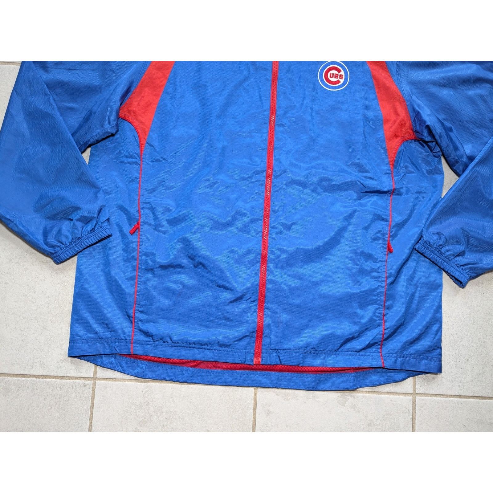 Reebok Reebok Men's XXL Chicago Cubs Genuine Merchandise Windbreak Size US XXL / EU 58 / 5 - 2 Thumbnail