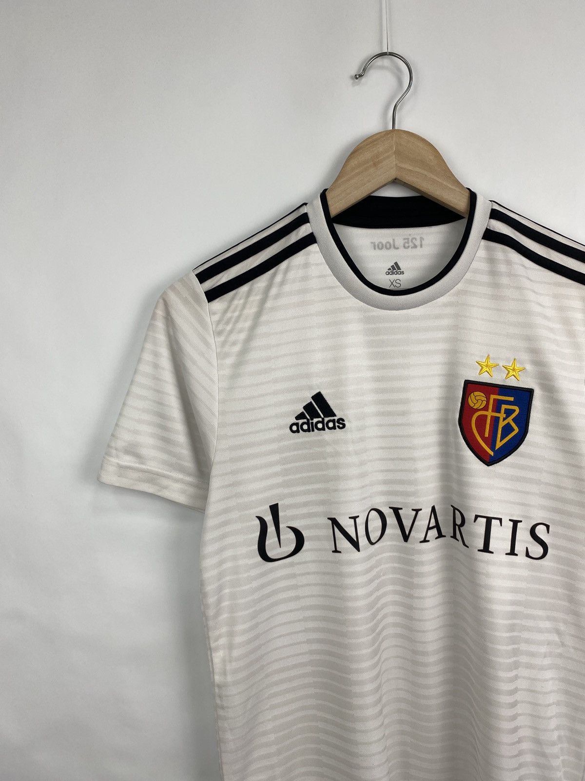 Adidas 🇨🇭 Adidas Basel 2018 Jersey Soccer T-Shirt Blokecore Y2K Size US S / EU 44-46 / 1 - 2 Thumbnail