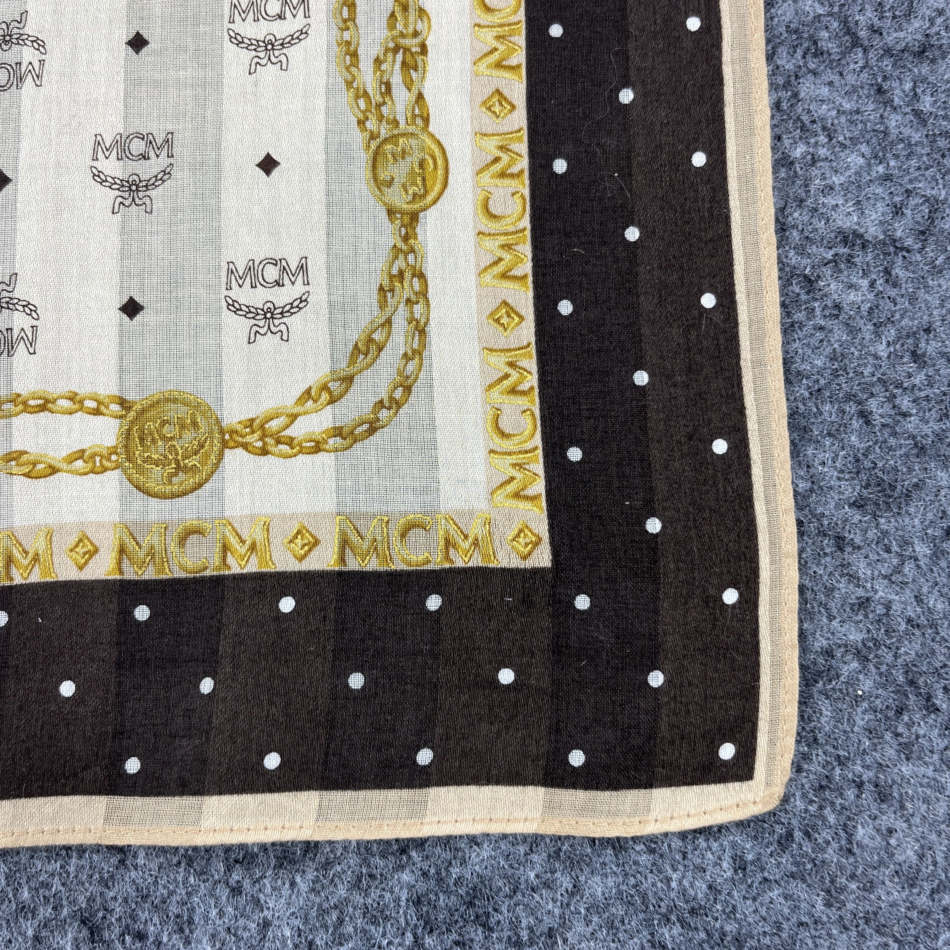 MCM MCM Handkerchief / Bandana / Neckerchief B1017 Size ONE SIZE - 2 Thumbnail