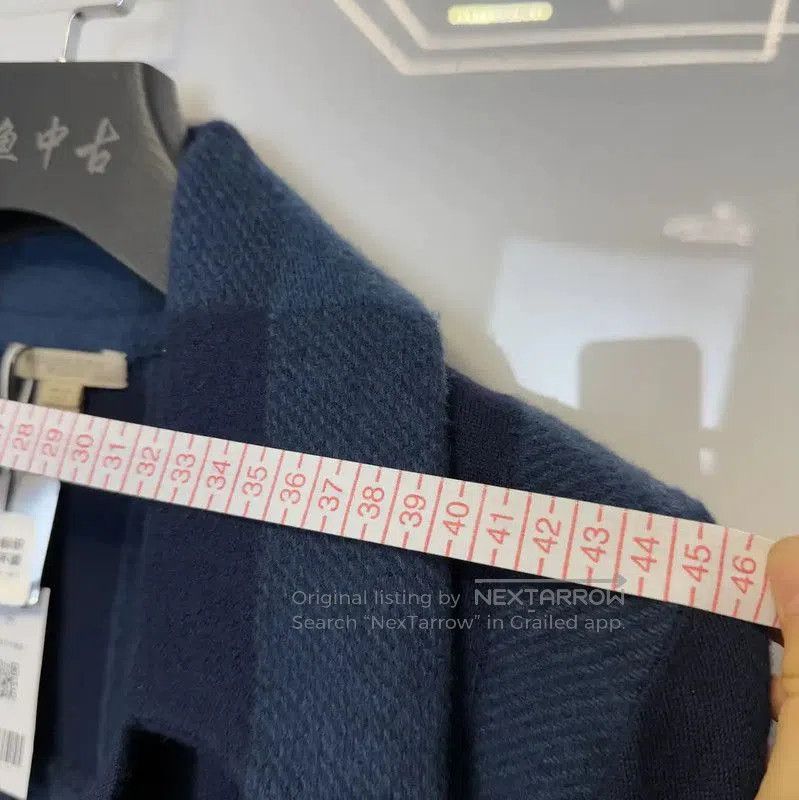 Burberry Burberry Men's Long Sleeve Cardigan in Dark Blue. Size US M / EU 48-50 / 2 - 6 Thumbnail