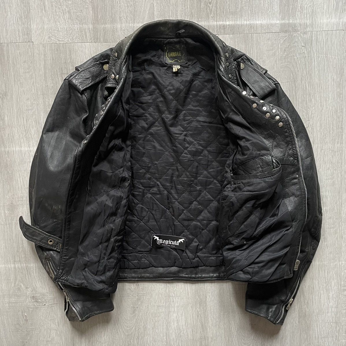 Other Sardar Vintage Ramones Punk Custom Genuine Leather Jacket Size US M / EU 48-50 / 2 - 3 Thumbnail