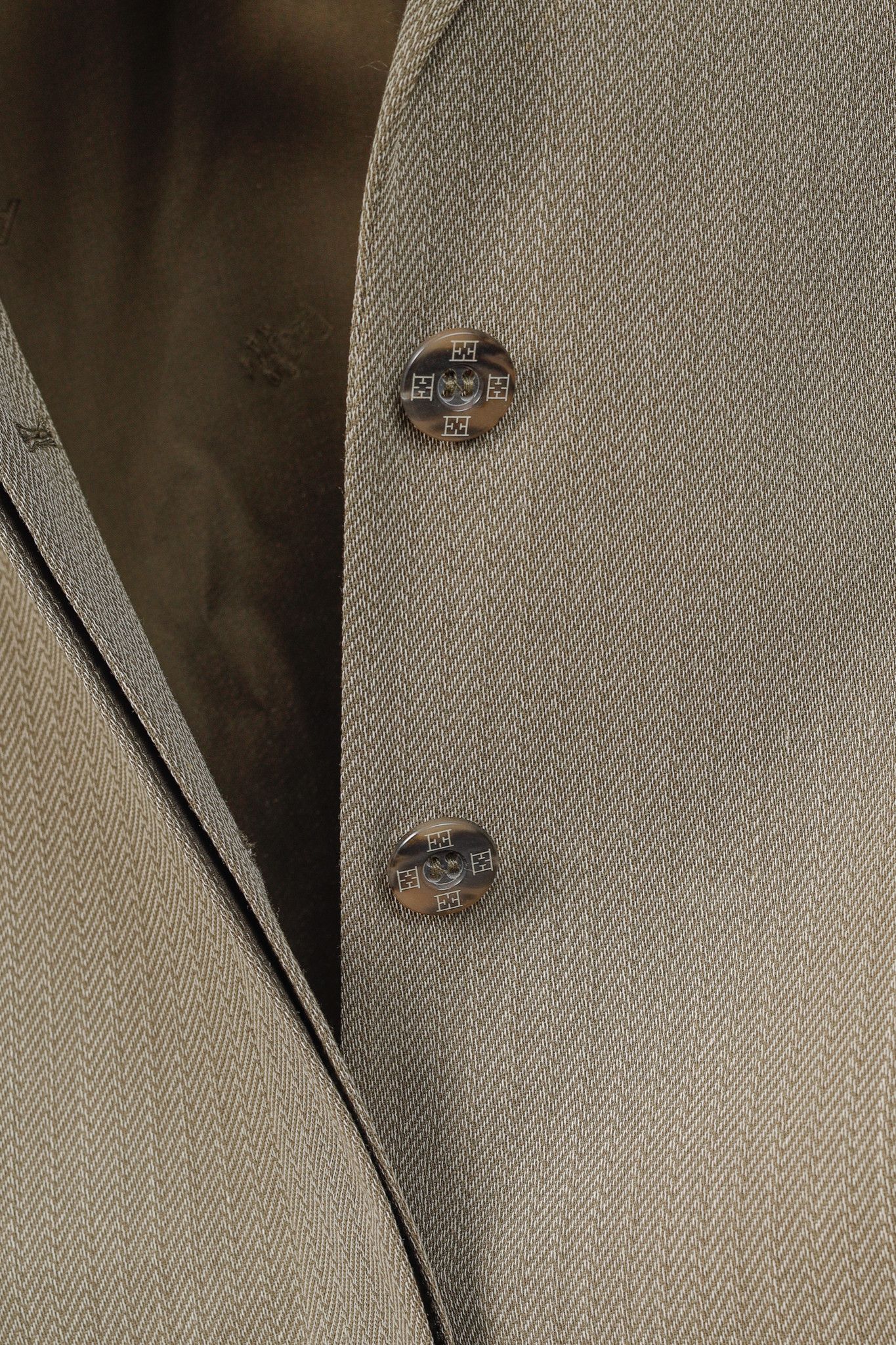 Escada Escada Margaretha Ley Vintage Taupe Virgin-Wool Blazer Size M / US 6-8 / IT 42-44 - 8 Thumbnail