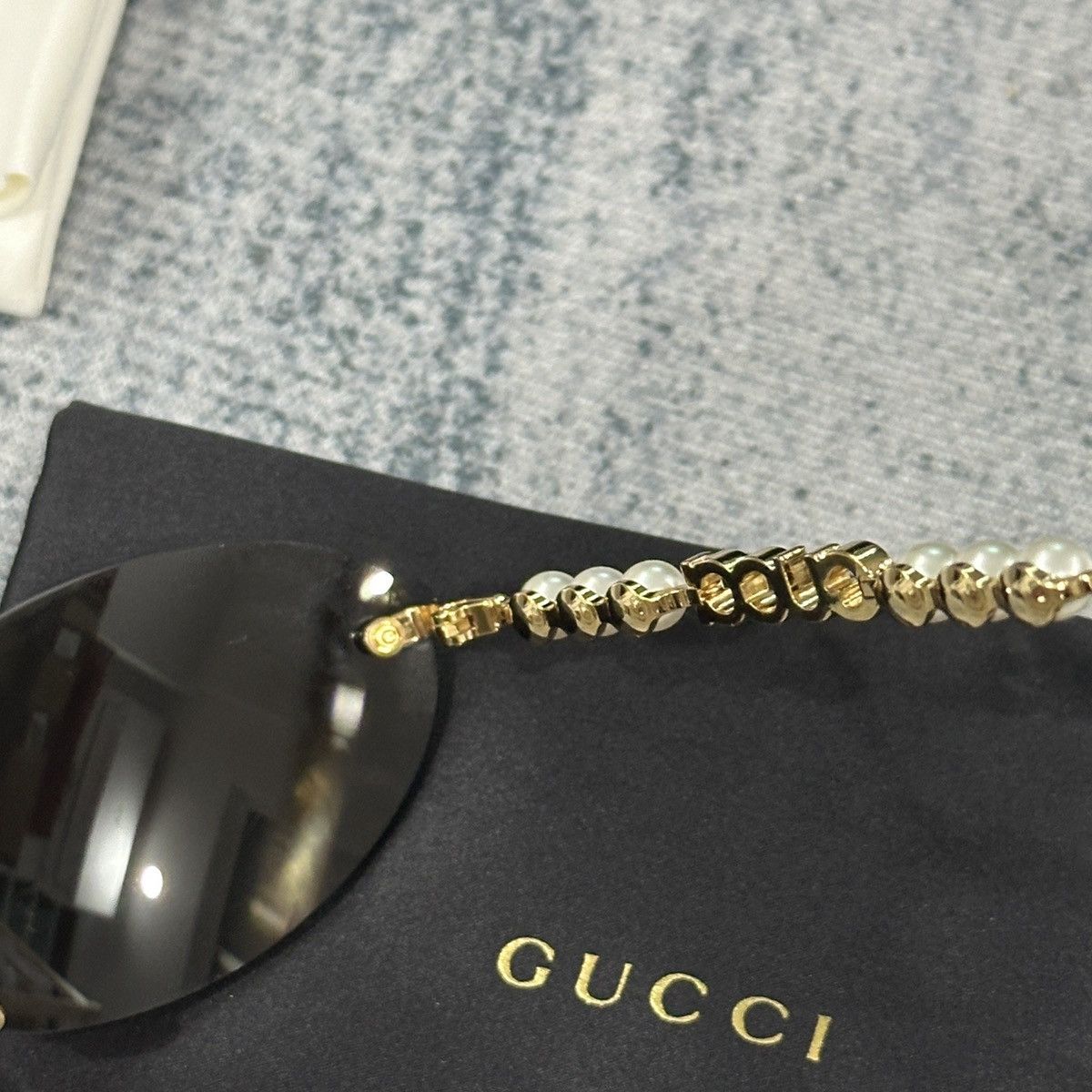 Gucci GUCCI GG1922S 001 SUNGLASSES Size ONE SIZE - 10 Thumbnail