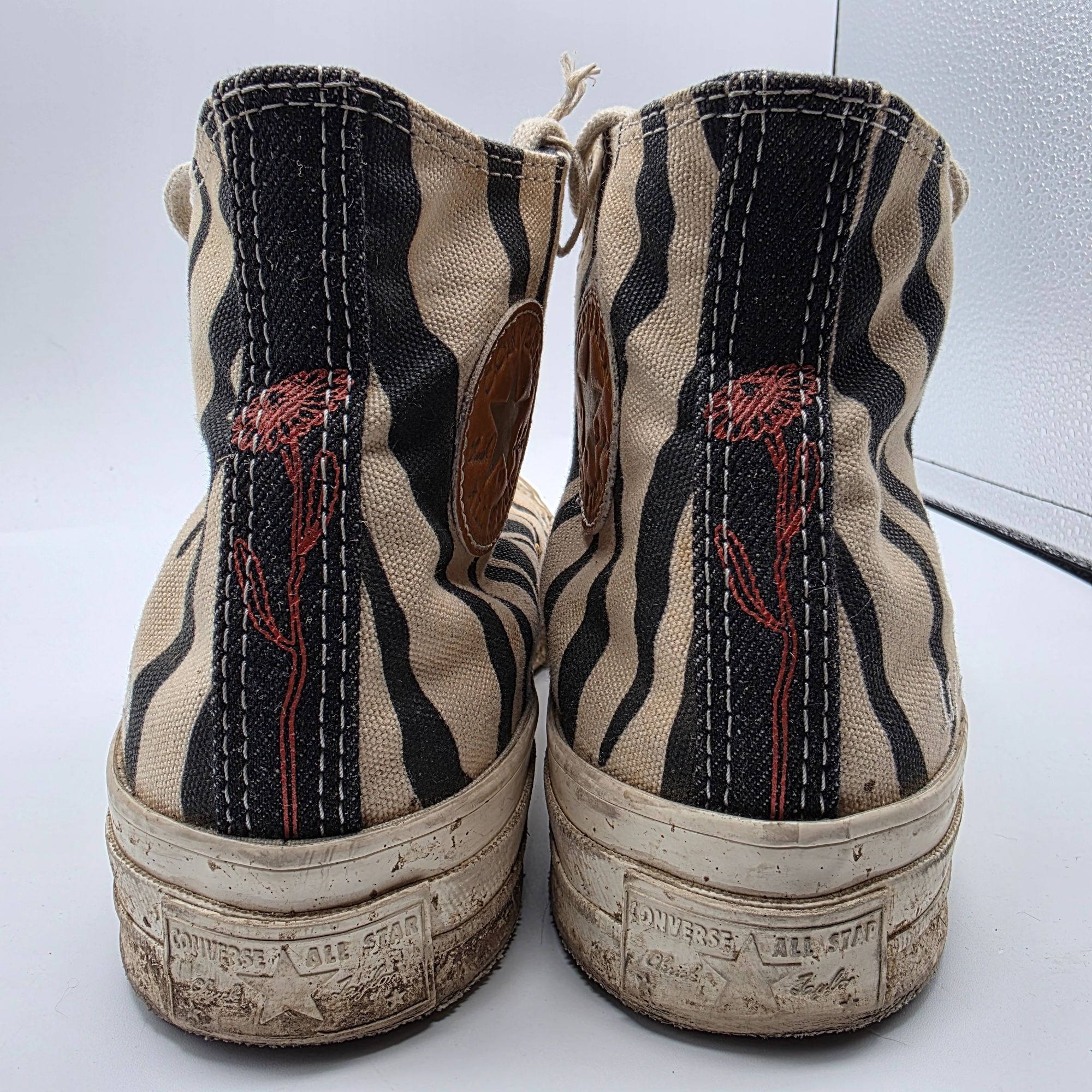 Converse Converse All Star Zebra Stripe Womens Size 8.5 High Top Size US 8 / IT 38 - 5 Thumbnail