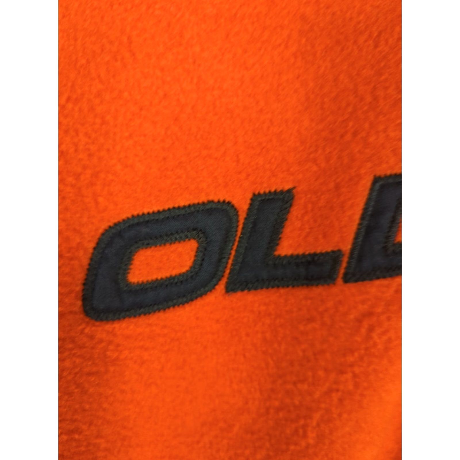 Old Navy VINTAGE Old Navy Mens Orange 90s Y2K Fleece PULLOVER Mock Neck 1/4 Zip ZIP Jacket XL Size US XL / EU 56 / 4 - 2 Thumbnail