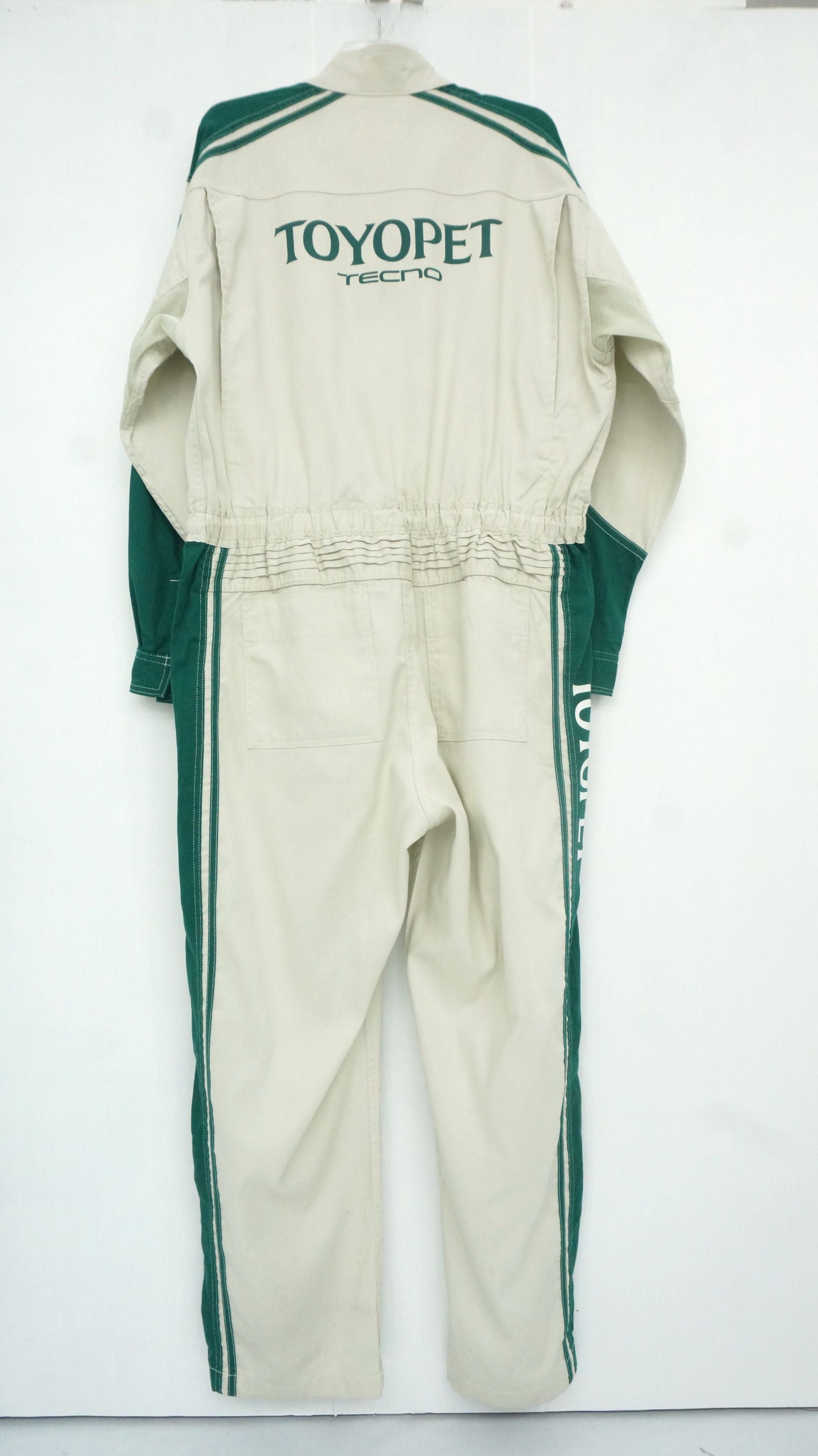 Japanese Brand Vintage TOYOTA TOYOPET TECNO Coverall Size US 37 - 1 Thumbnail
