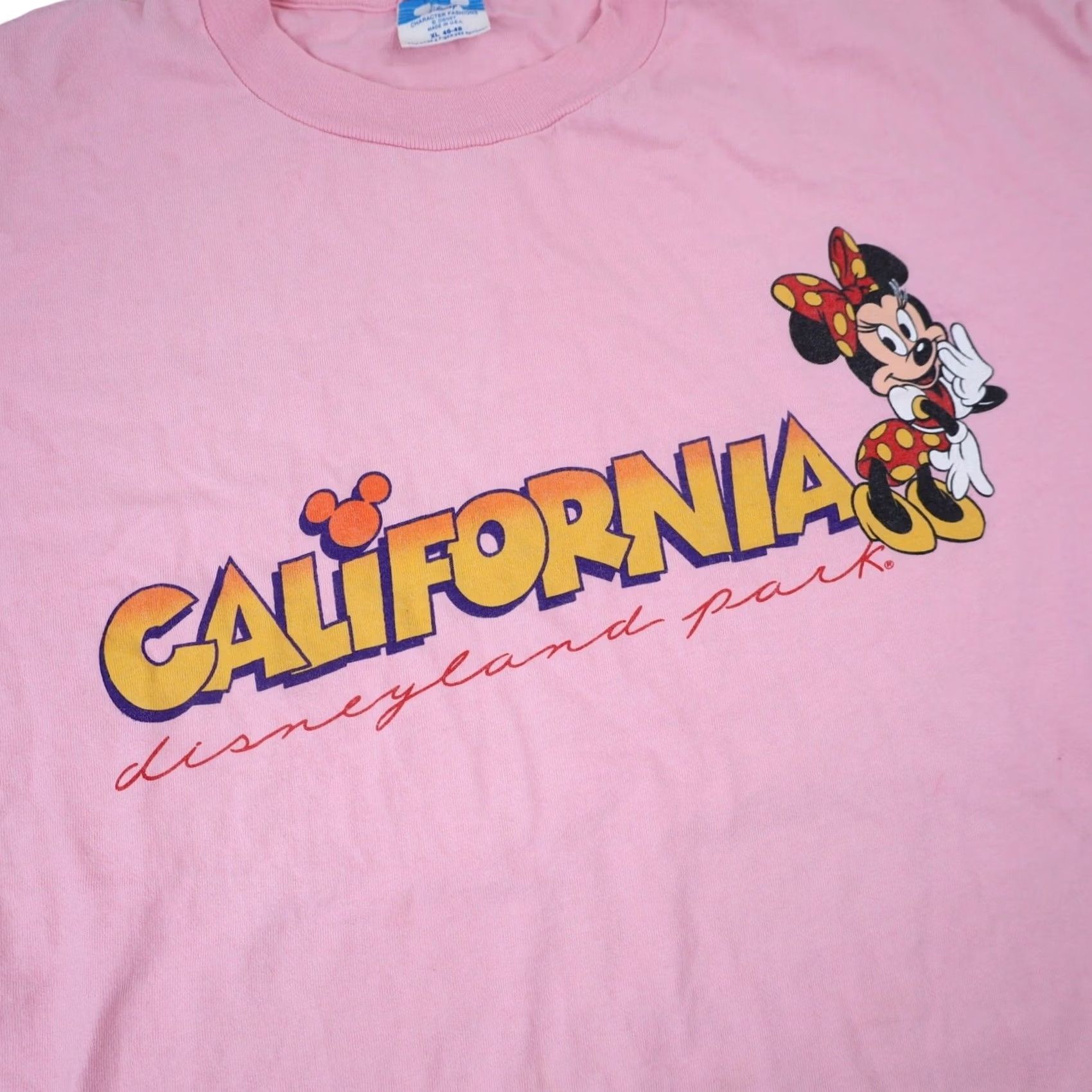 Disney VINTAGE Disney Mens XL California Disnelyland Park Minnie Mouse Graphic T Shirt Size US XL / EU 56 / 4 - 5 Thumbnail
