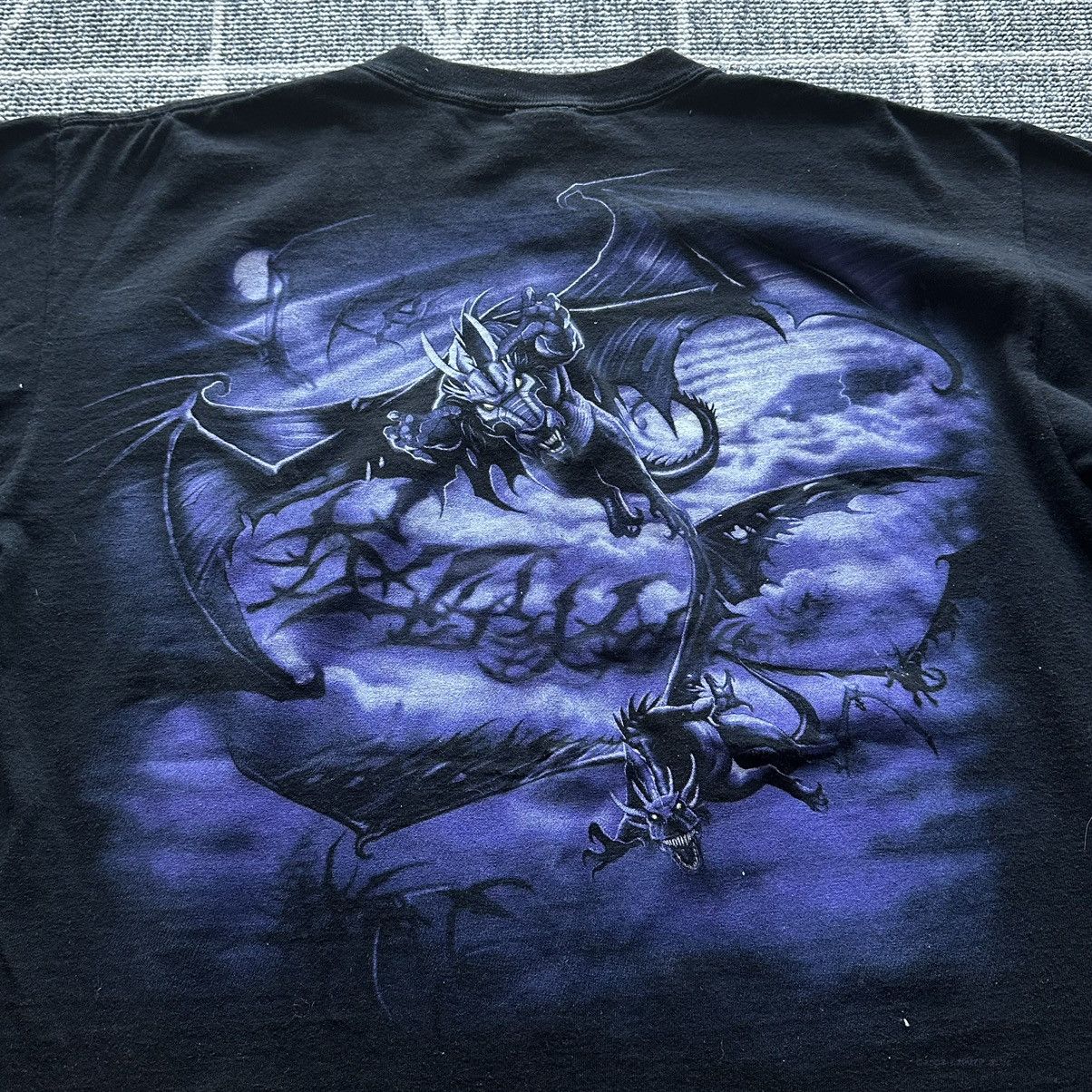 Vintage vintage dragon tee liquid blue 2002 Size US L / EU 52-54 / 3 - 6 Thumbnail