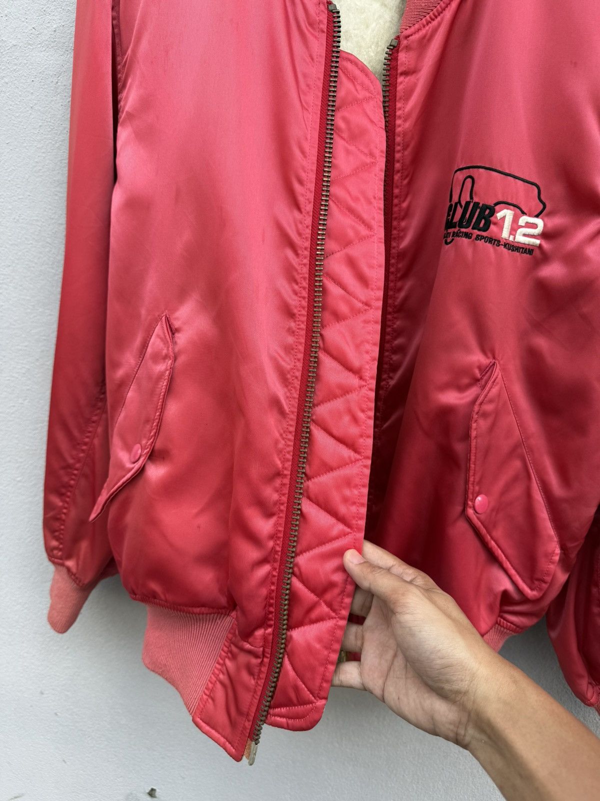 Sports Specialties 80s KUSHITANI Racing Club 1.2 Reversible Bomber Jacket Size US M / EU 48-50 / 2 - 11 Thumbnail