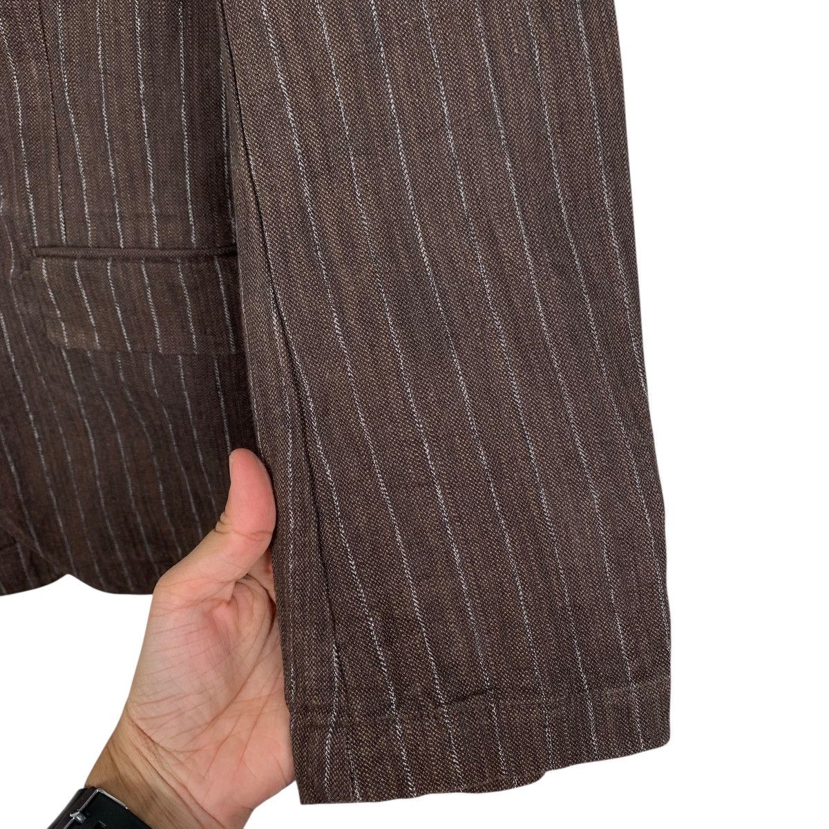 Japanese Brand Japanese Brand Modern Stripe Casual Jacket Size US M / EU 48-50 / 2 - 13 Thumbnail