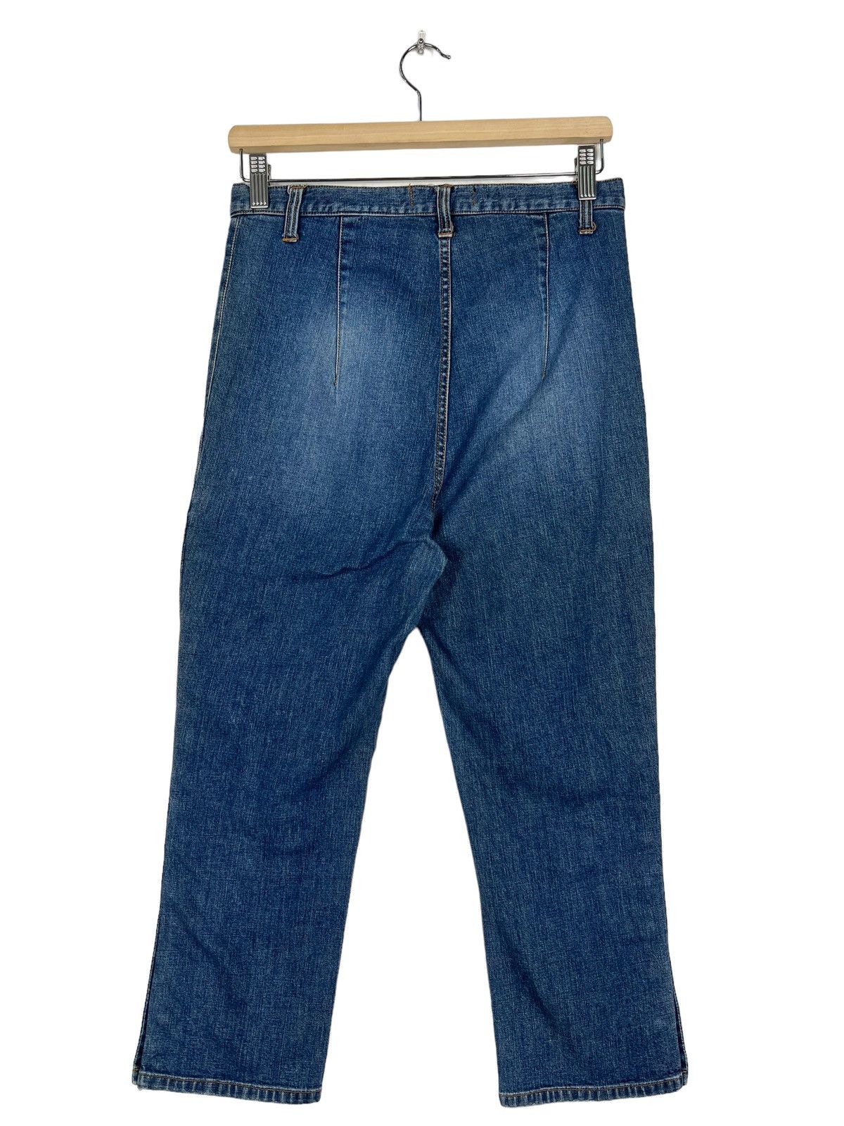 CABANE de ZUCCa × Issey Miyake × Zucca 🔥 ZUCCA BUTTON SIDE DENIM Size 28" / US 6 / IT 42 - 7 Thumbnail