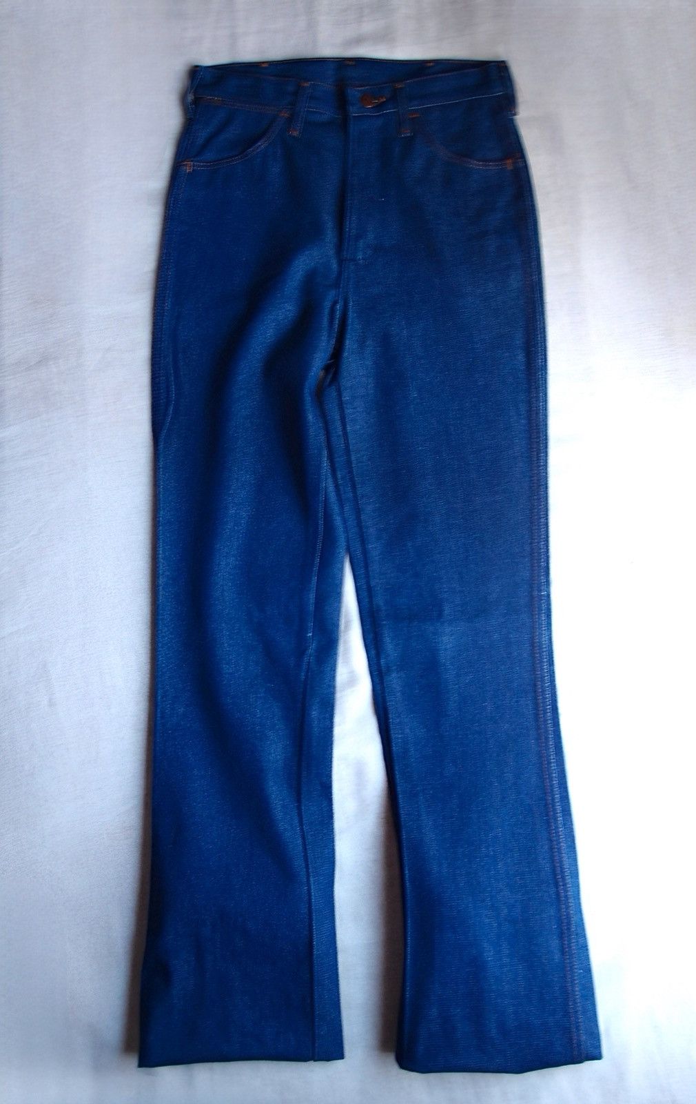 Wrangler Vintage Wrangler 945DEN Flare Denim Jeans MADE IN USA 29x38 Size US 29 - 3 Thumbnail