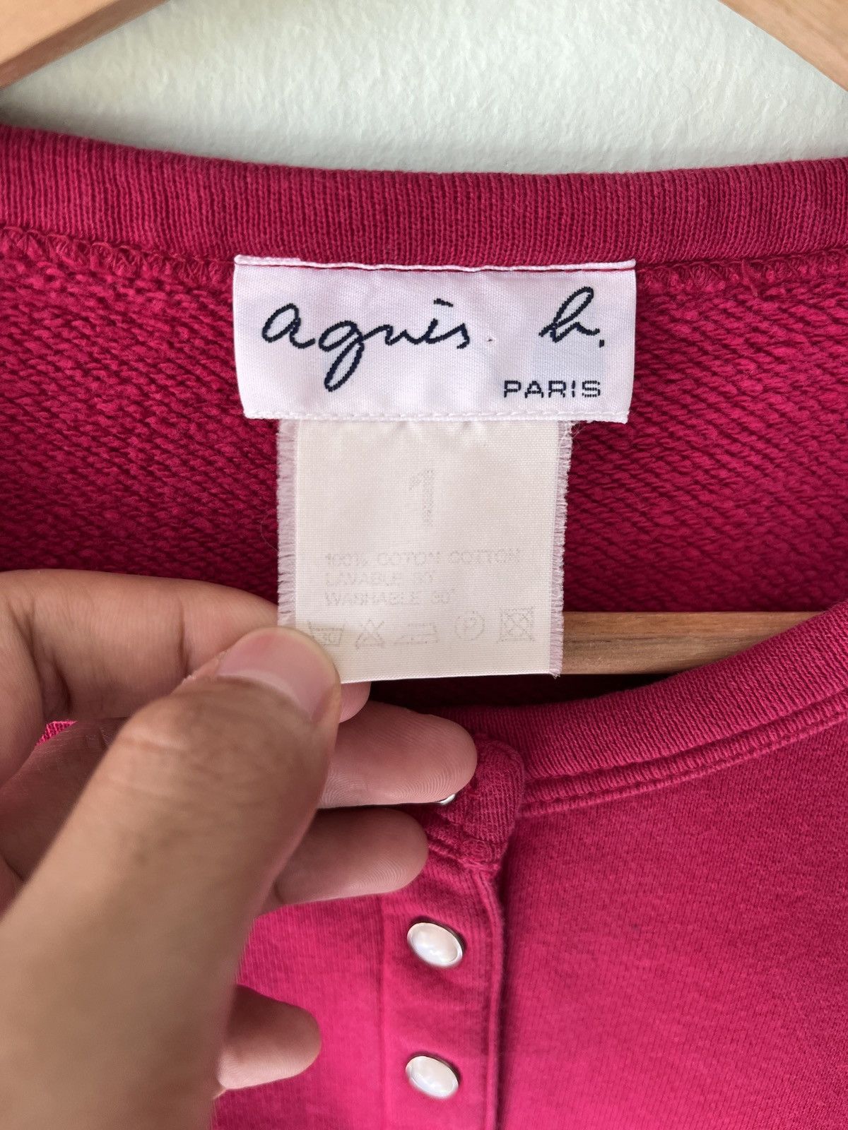 Designer × Japanese Brand × agnes b. Agnes B. Button Up Size XS / US 0-2 / IT 36-38 - 3 Thumbnail