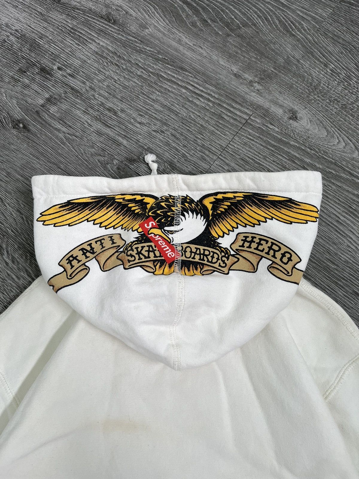 Antihero × Supreme Supreme x Anti Hero FW16 Hoodie Size US L / EU 52-54 / 3 - 7 Thumbnail