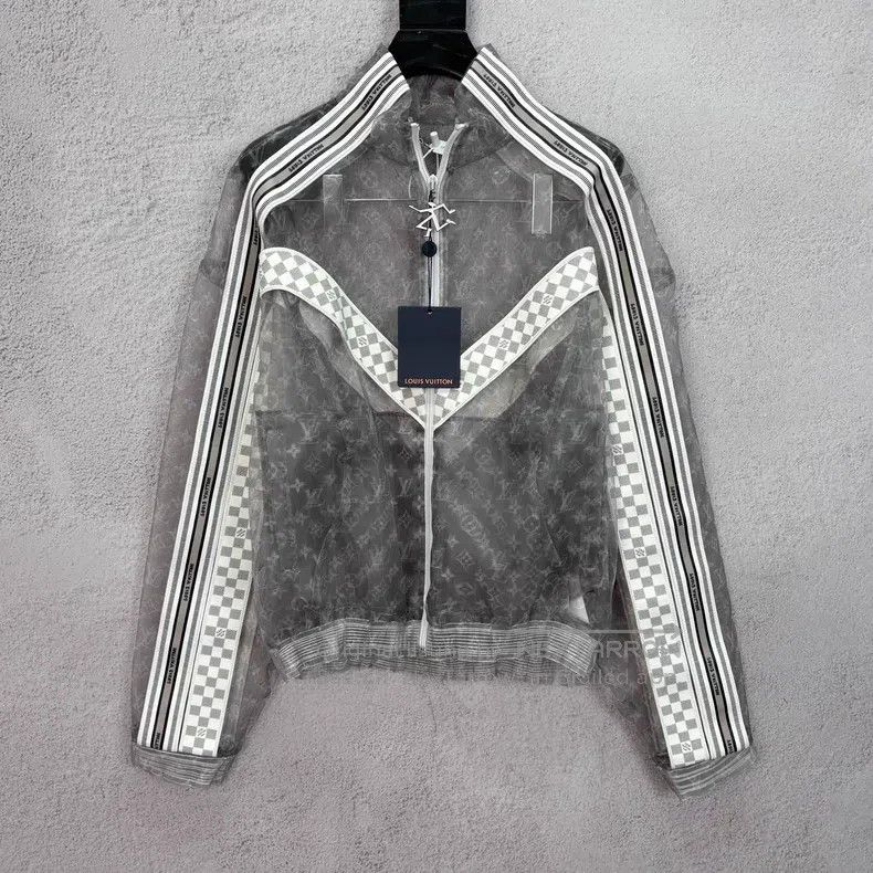 Louis Vuitton Louis Vuitton Organza Checkerboard Long Sleeve Jacket Size US M / EU 48-50 / 2 - 1 Thumbnail