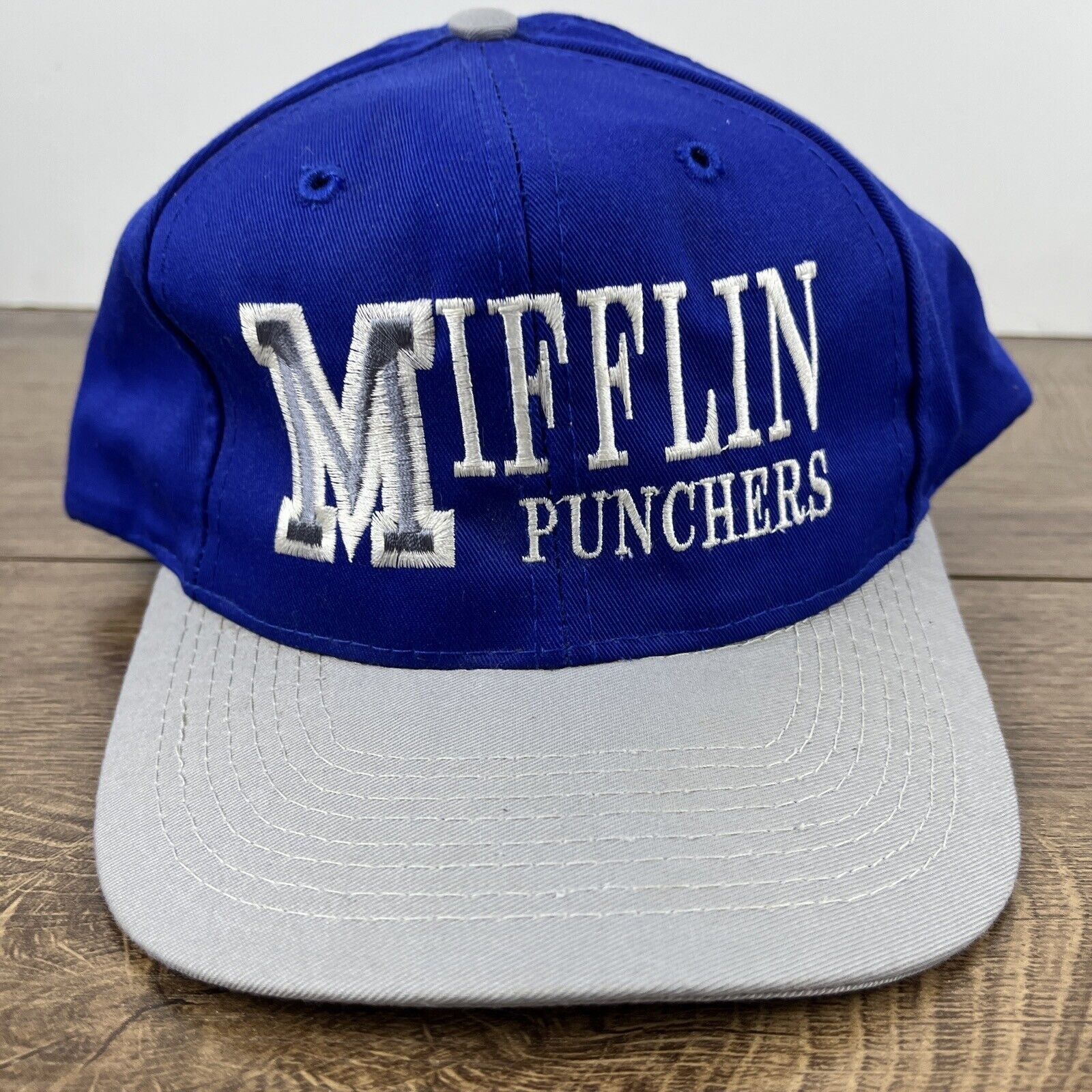 Other Mifflin Punchers Hat Mifflin Puncher Blue Hat Adjustable Adu Size ONE SIZE - 5 Thumbnail