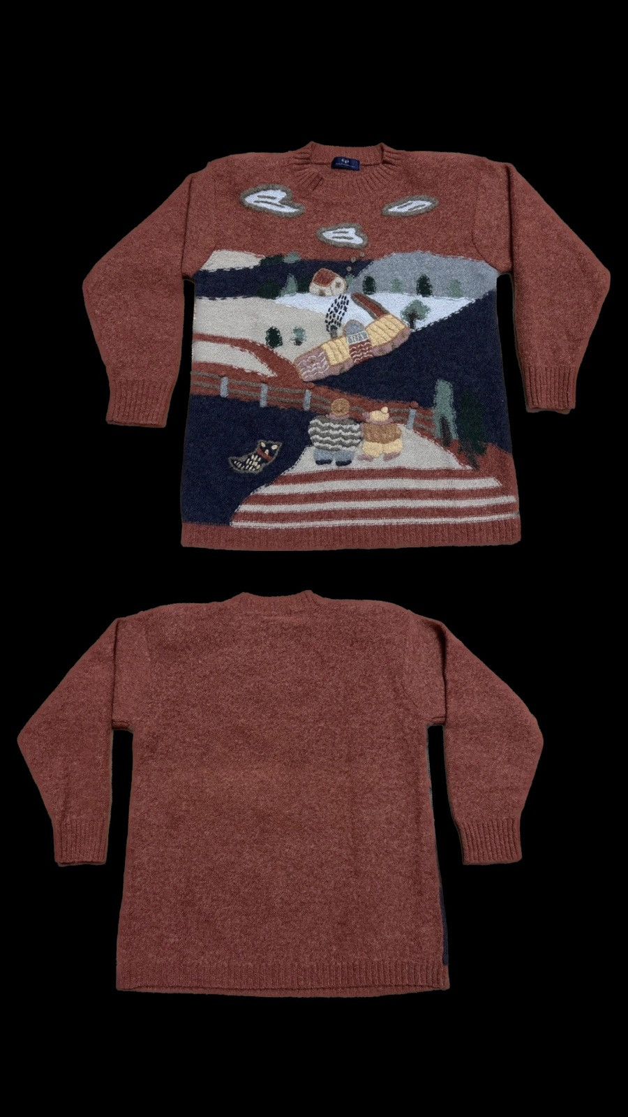 Japanese Brand × Vintage Last Drop🔥Japanase Brand CP Art Knitwear Very Rare Size US M / EU 48-50 / 2 - 1 Thumbnail