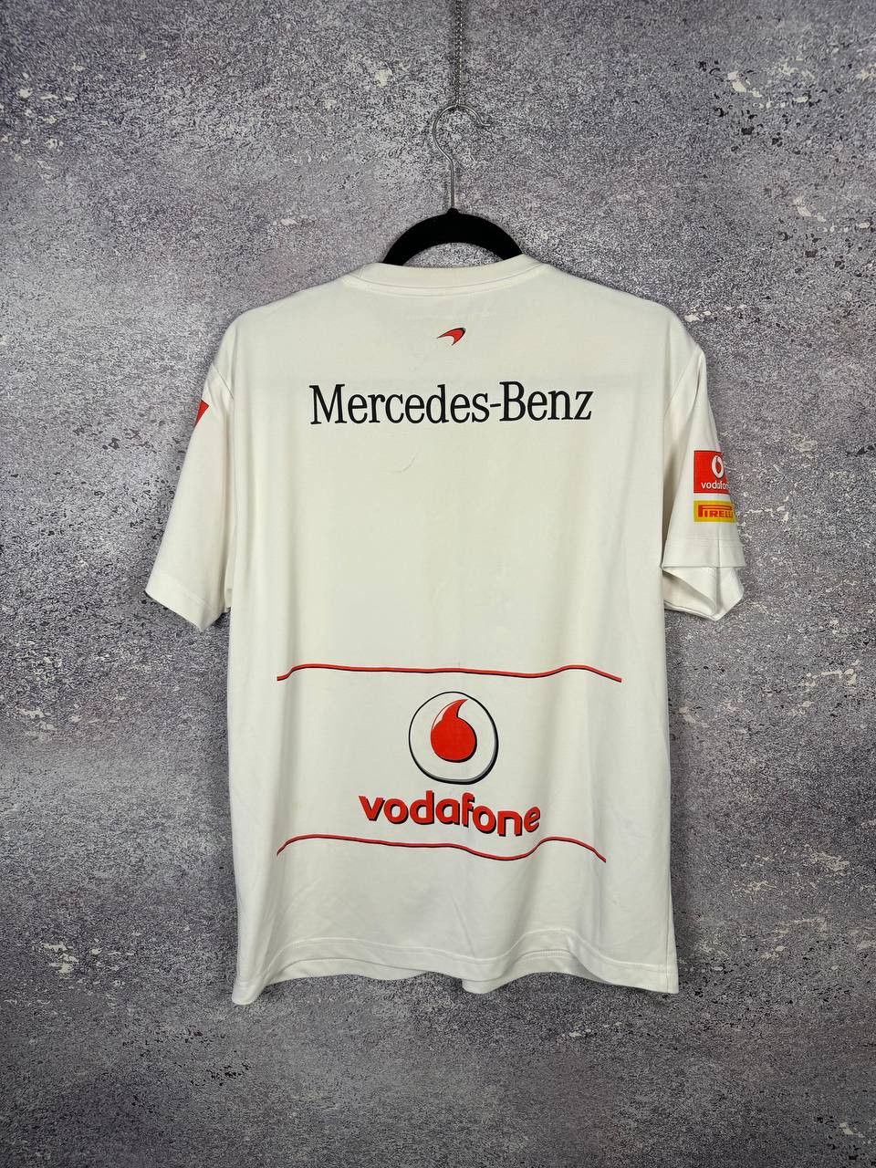 Malcolm McLaren McLaren Vodafone Mercedes F1 Team Jersey Medium Size US M / EU 48-50 / 2 - 14 Thumbnail