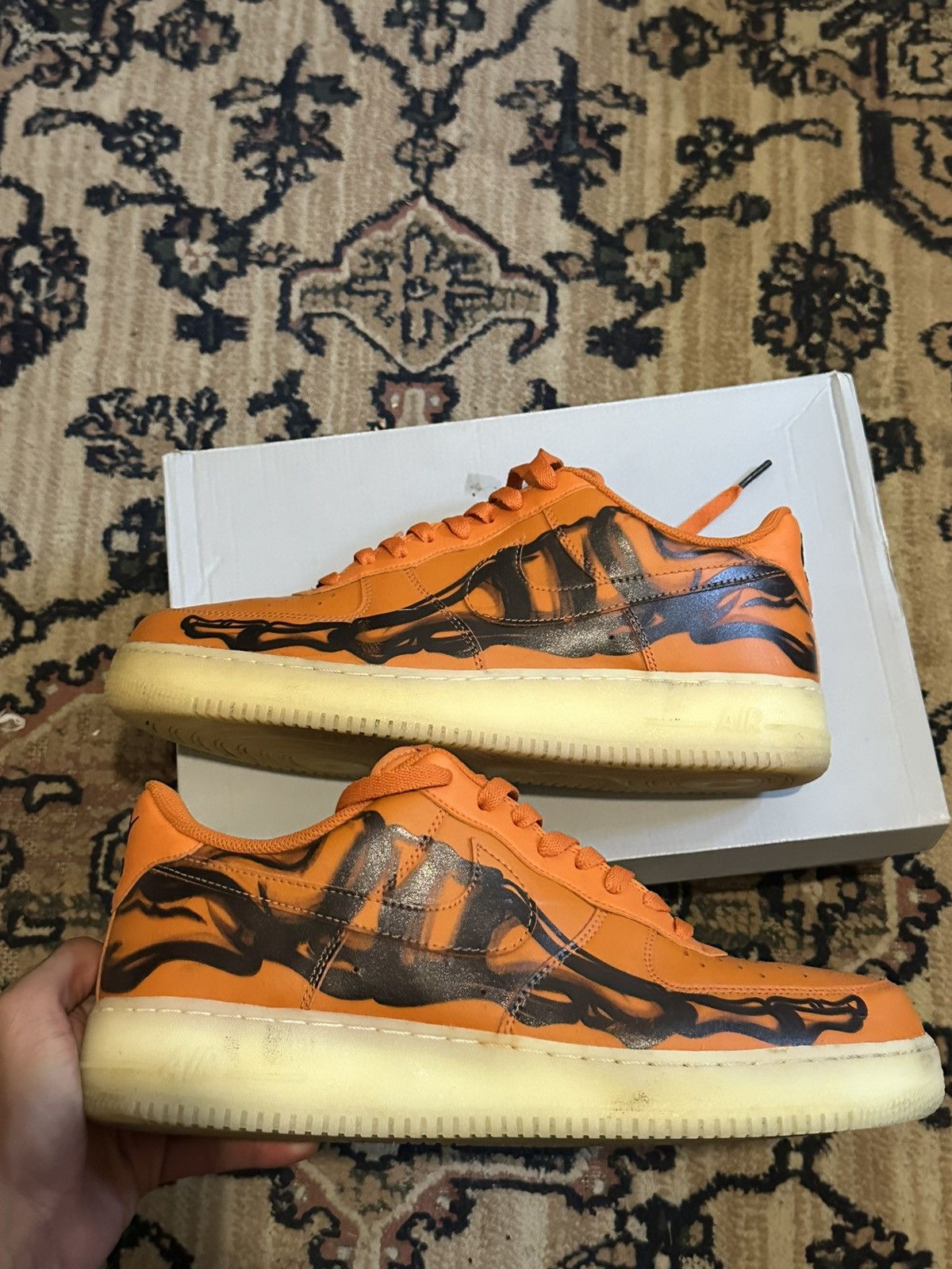 Nike AF1 “07 Skeleton Qs” “ Size US 13 / EU 46 - 2 Thumbnail