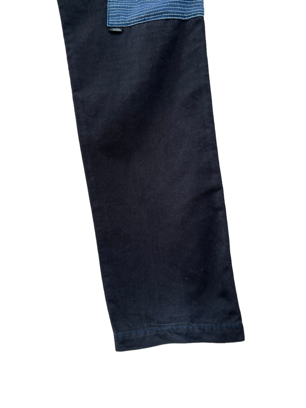 Vintage Vintage Swing Incomp Japan Hybrid Fade Black Cargo Trouser Size US 32 / EU 48 - 19 Thumbnail