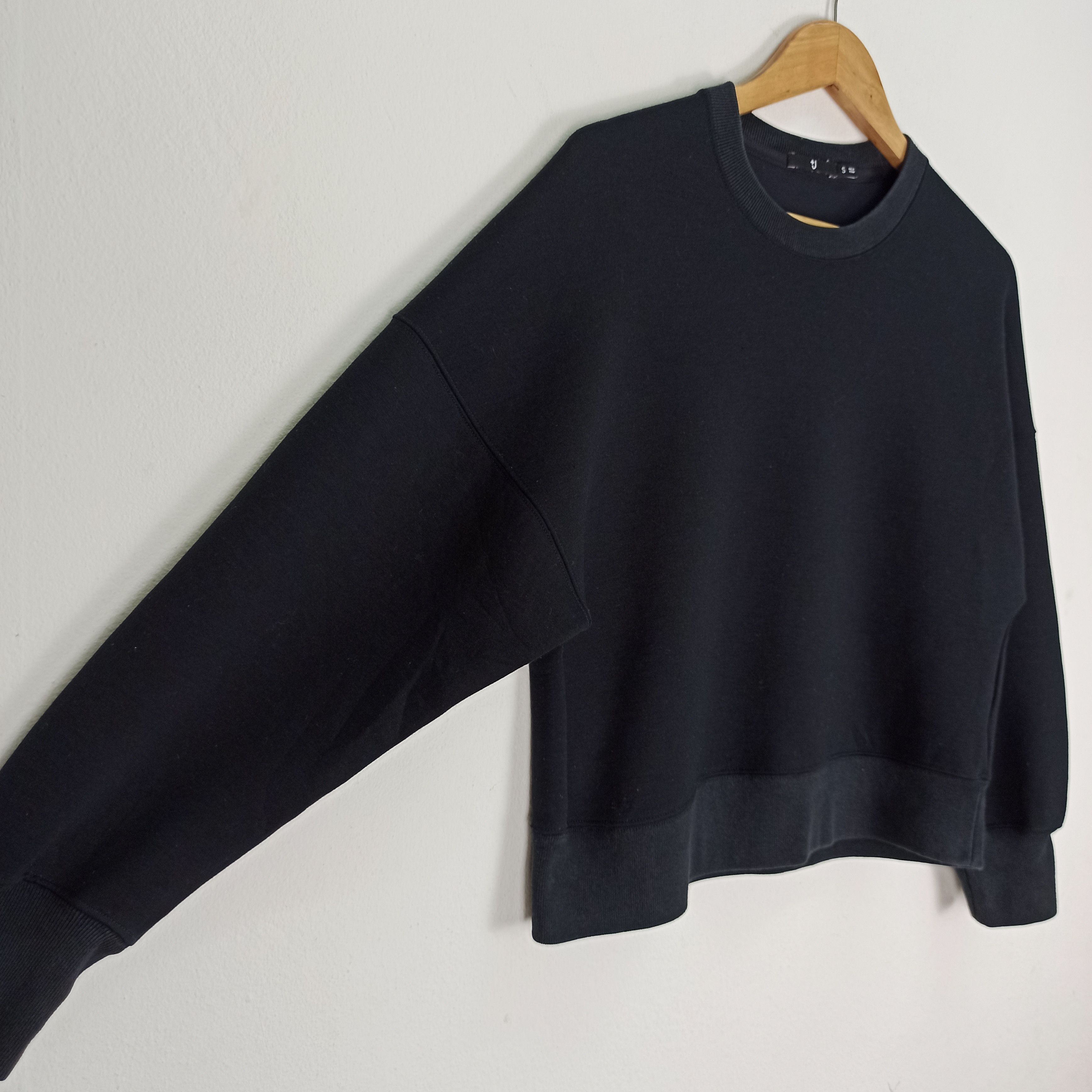 Jil Sander Jil Sander By Uniqlo Cropped Sweatshirt Size S / US 4 / IT 40 - 2 Thumbnail