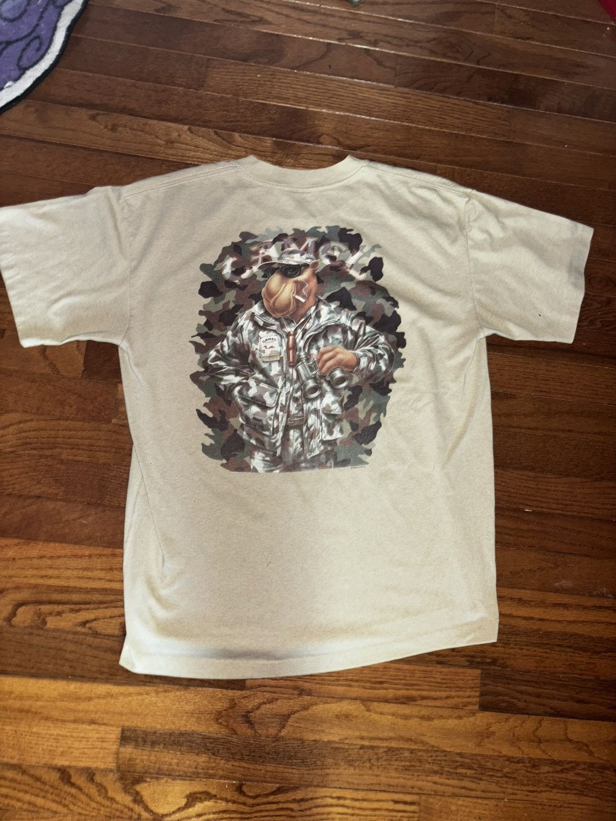 Other Vintage 1992 Camel Cigarettes "Smoking Joe" Camo T-Shirt Size US M / EU 48-50 / 2 - 1 Thumbnail