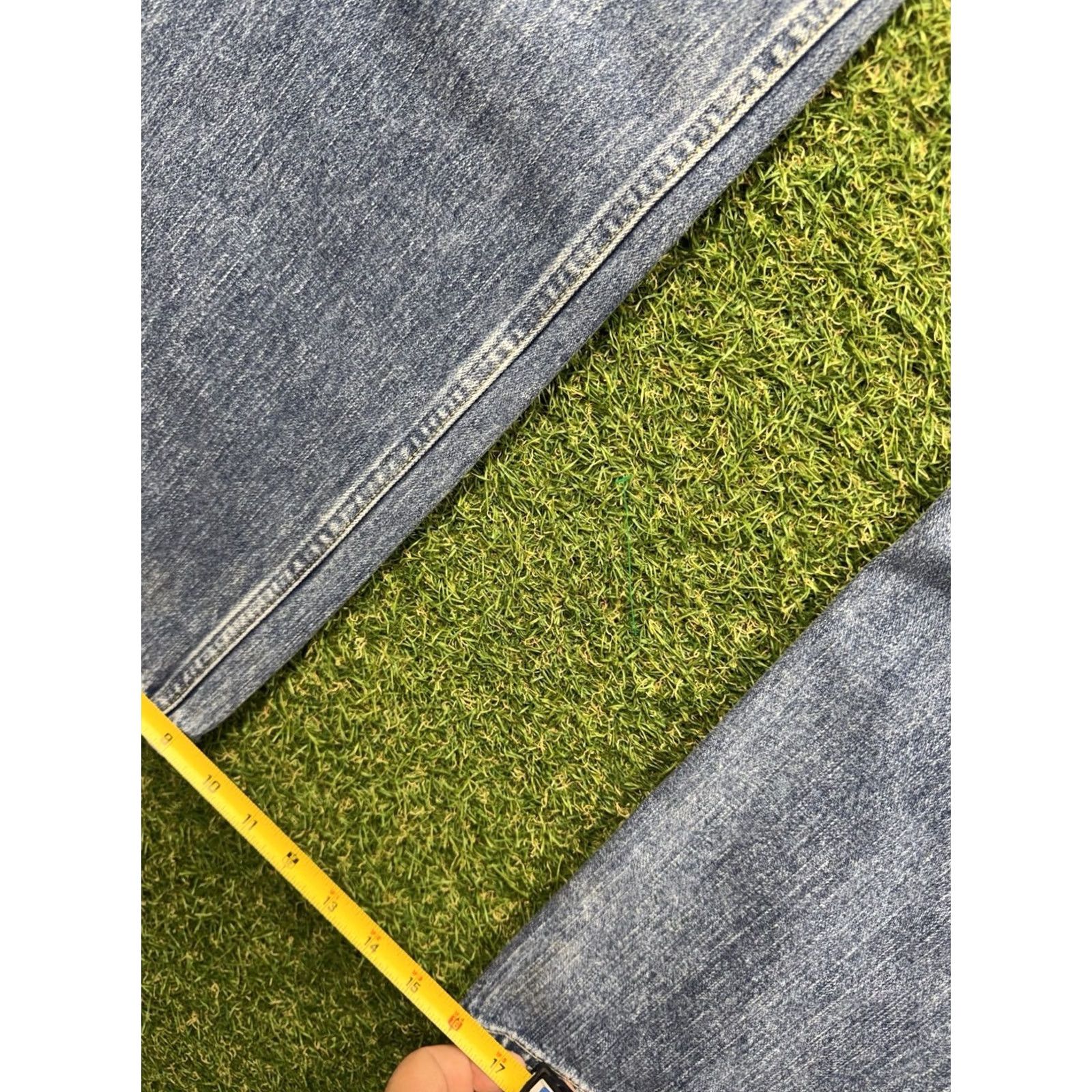 American Eagle Outfitters VINTAGE American Eagle Jeans Mens 36x32 Medium Wash Denim Low Rise Straight Y2K Size US 36 / EU 52 - 5 Thumbnail