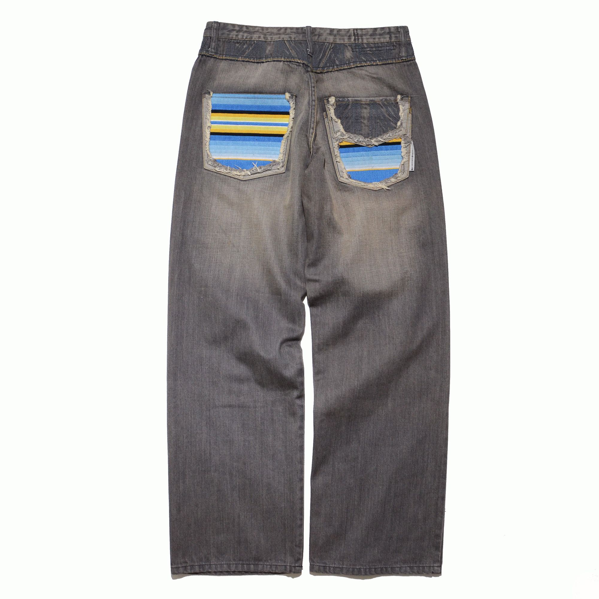Marithe + Francois Girbaud M+FG Jeans Y2K Design Sample Item Special Pocket Size US 34 / EU 50 - 1 Thumbnail