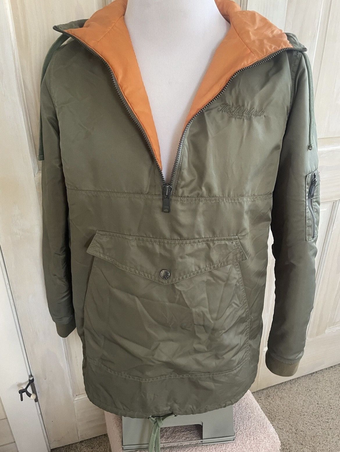 The Hundreds The Hundreds Army military Half-Zip Parka / Anorak jacket Size US S / EU 44-46 / 1 - 4 Thumbnail