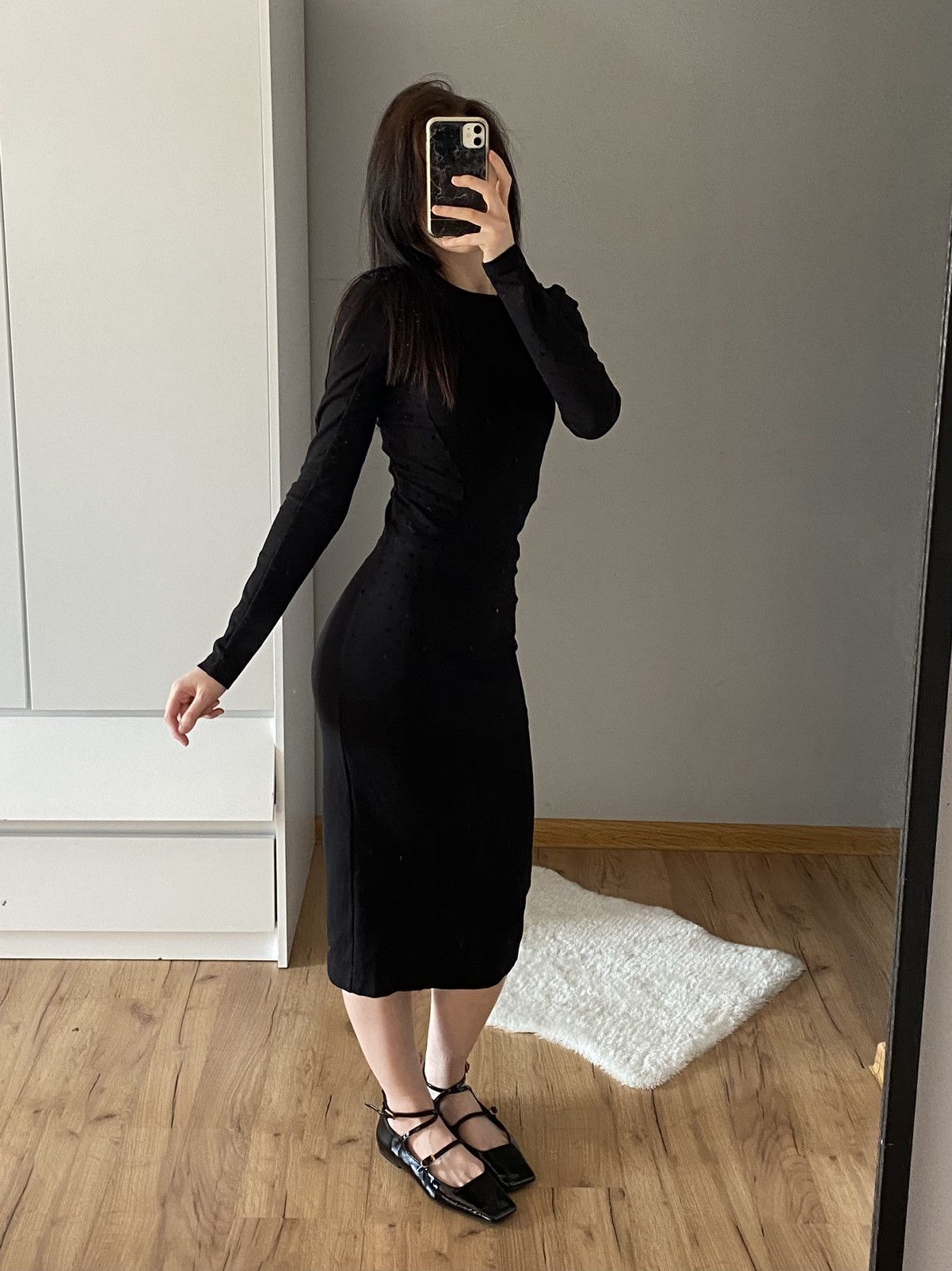Stella McCartney Stella McCartney Long Black Dress Size S / US 4 / IT 40 - 2 Thumbnail