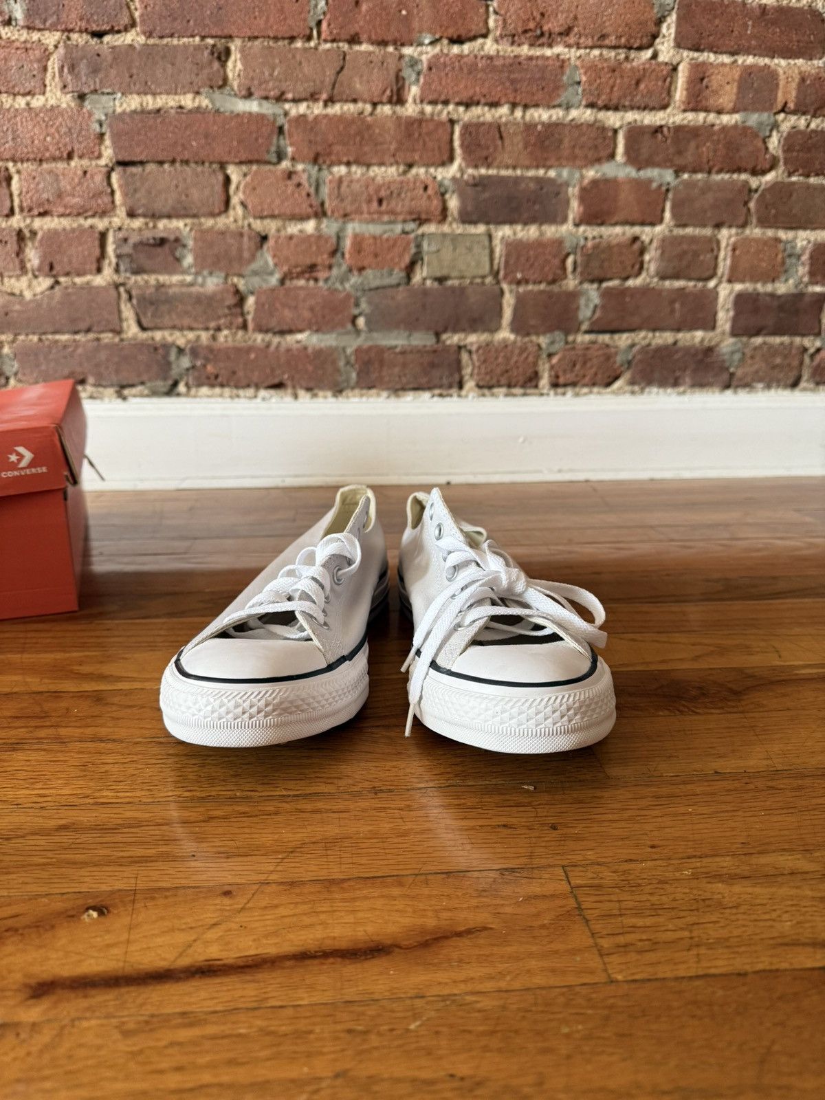 Converse Puddy Grey Low Top Converse (LIKE NEW) Size US 10 / EU 43 - 3 Thumbnail