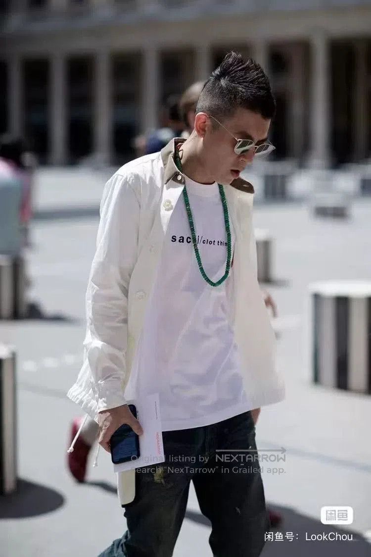 CLOT CLOT x sacai Collaborative Shirt Jacket. Size US L / EU 52-54 / 3 - 7 Thumbnail
