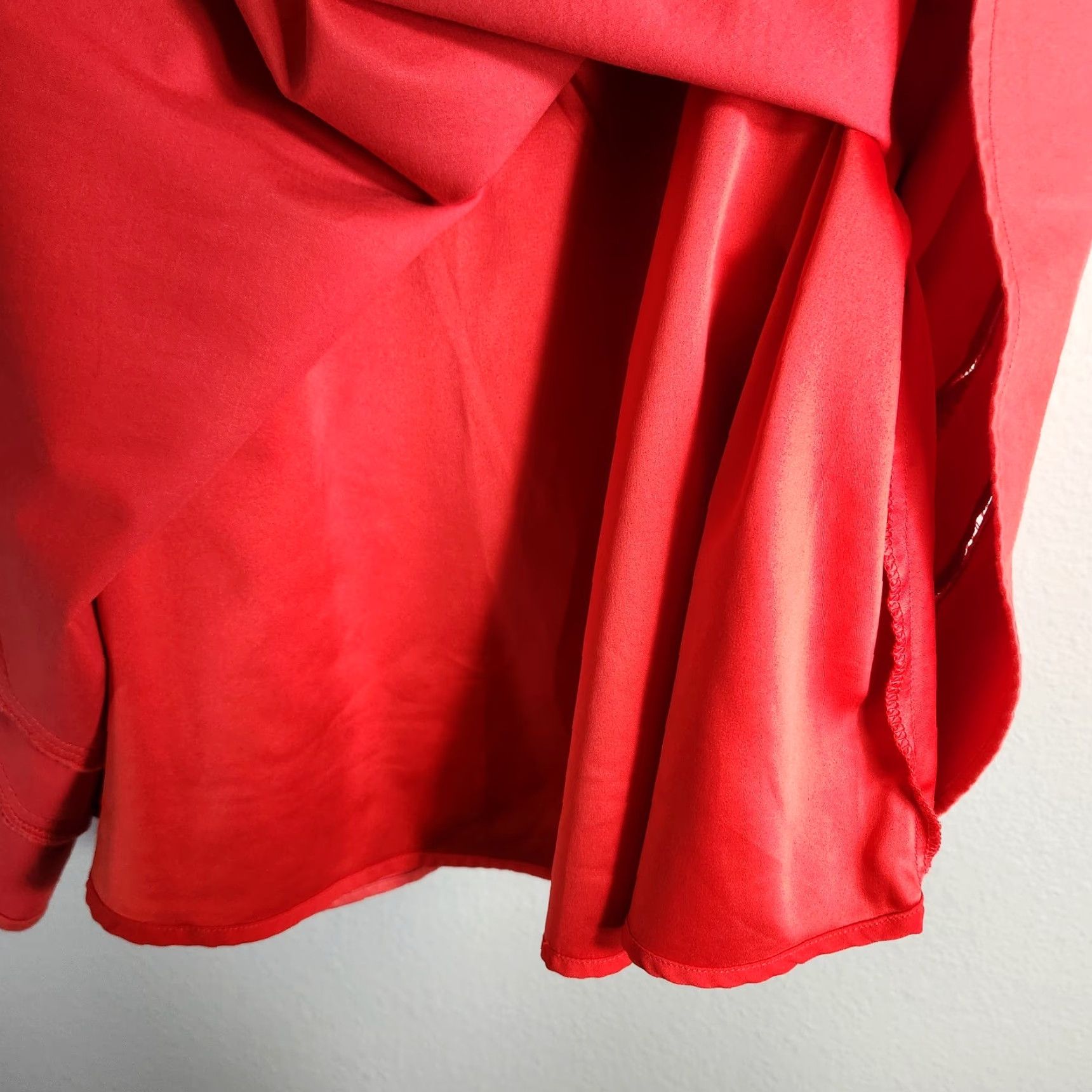 Parker Parker Dress Womens Red Coral Gunther Fit & Flare Mini Dress-Size M Size M / US 6-8 / IT 42-44 - 5 Thumbnail