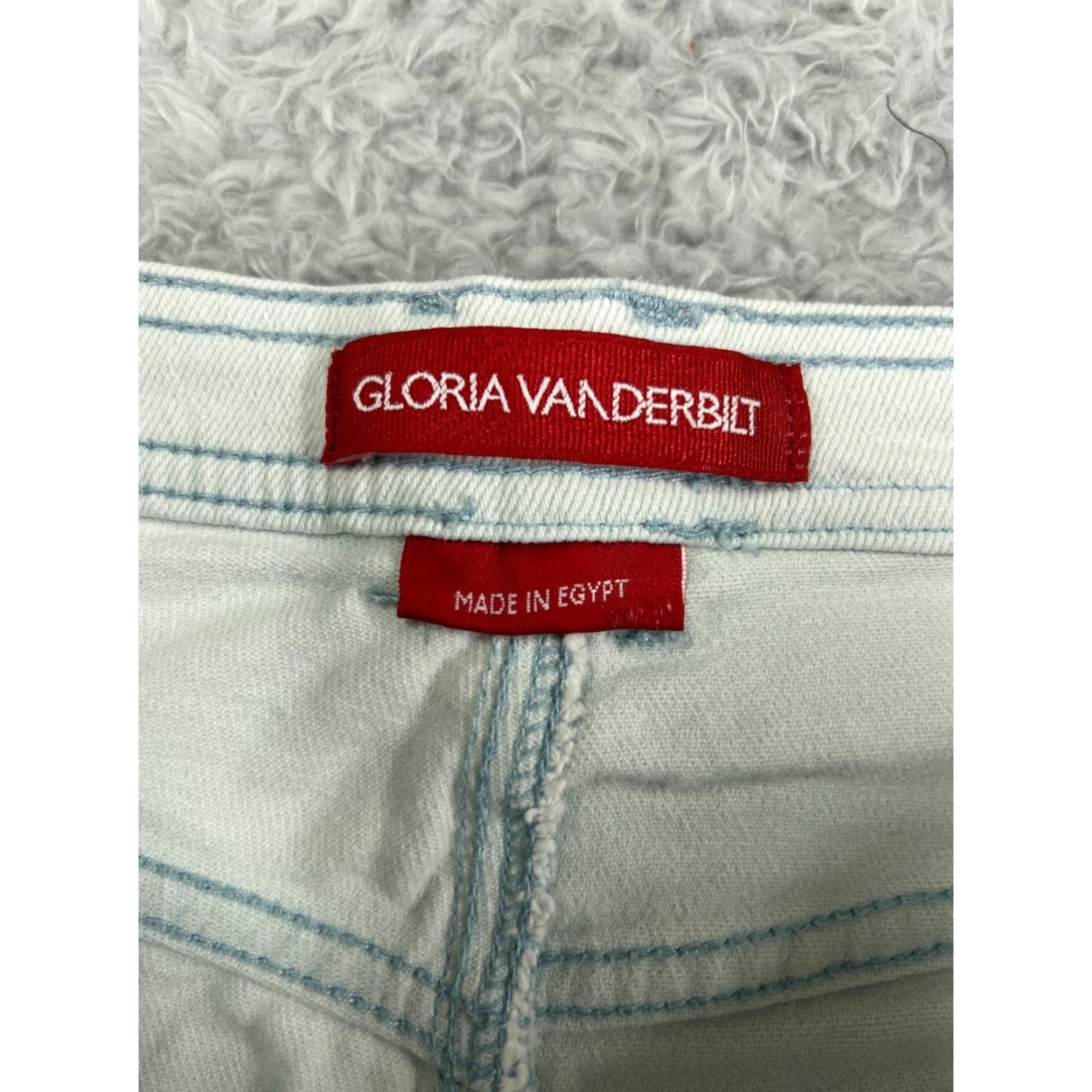 Gloria Vanderbilt VINTAGE Gloria Vanderbilt Jeans Womens 14 Blue Denim Acid Wash Straight High Rise Adult Regular 14 Blue Womens Size 36" / US 14 / IT 50 - 3 Thumbnail