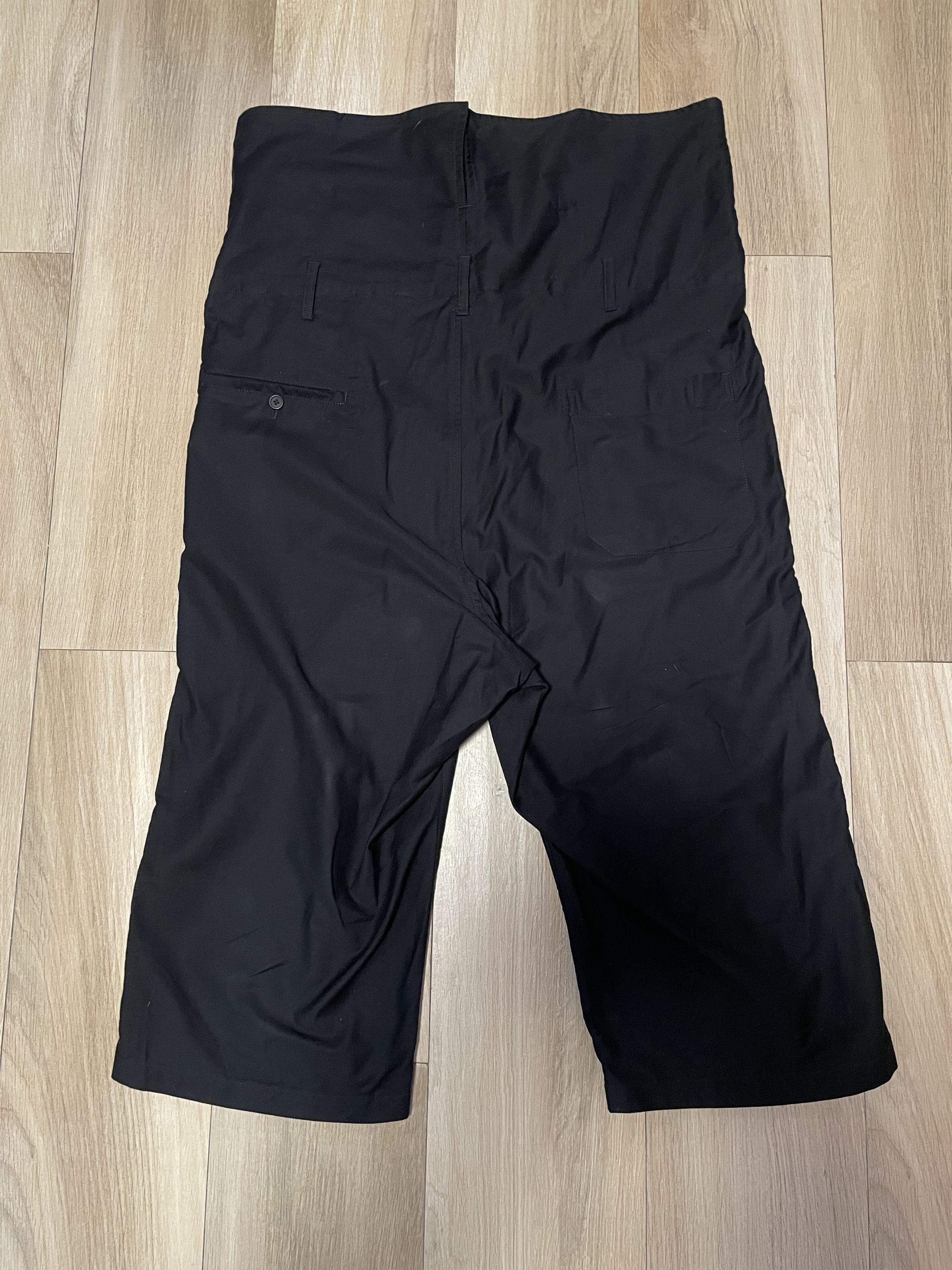 Yohji Yamamoto Yohji Yamamoto Pour Homme Hi-Waist Cropper Pants Size US 32 / EU 48 - 11 Thumbnail