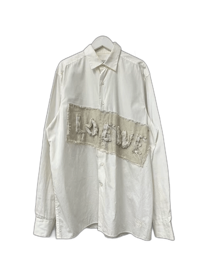 Loewe Loewe Long Sleeve Shirt with Unique Design Size US M / EU 48-50 / 2 - 1 Thumbnail